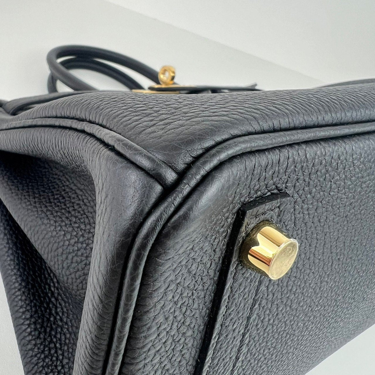 Birkin25 バーキン25 Black ブラック GHW ゴールド金具 Togo トゴ Stamp-W W刻印