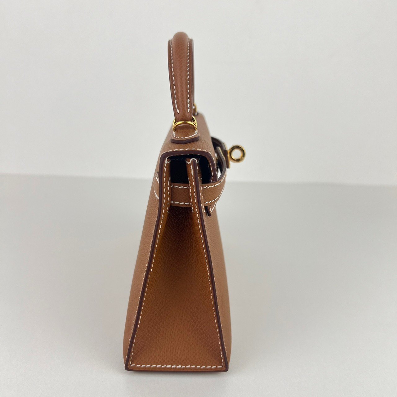Mini kelly ミニケリー Gold ゴールド Epsom エプソン GHW ゴールド金具 Stamp-W W刻印