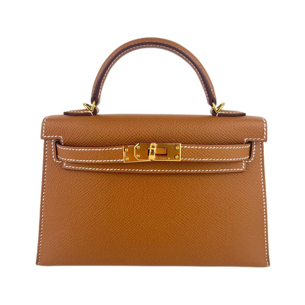 Mini kelly ミニケリー Gold ゴールド Epsom エプソン GHW ゴールド金具 Stamp-W W刻印