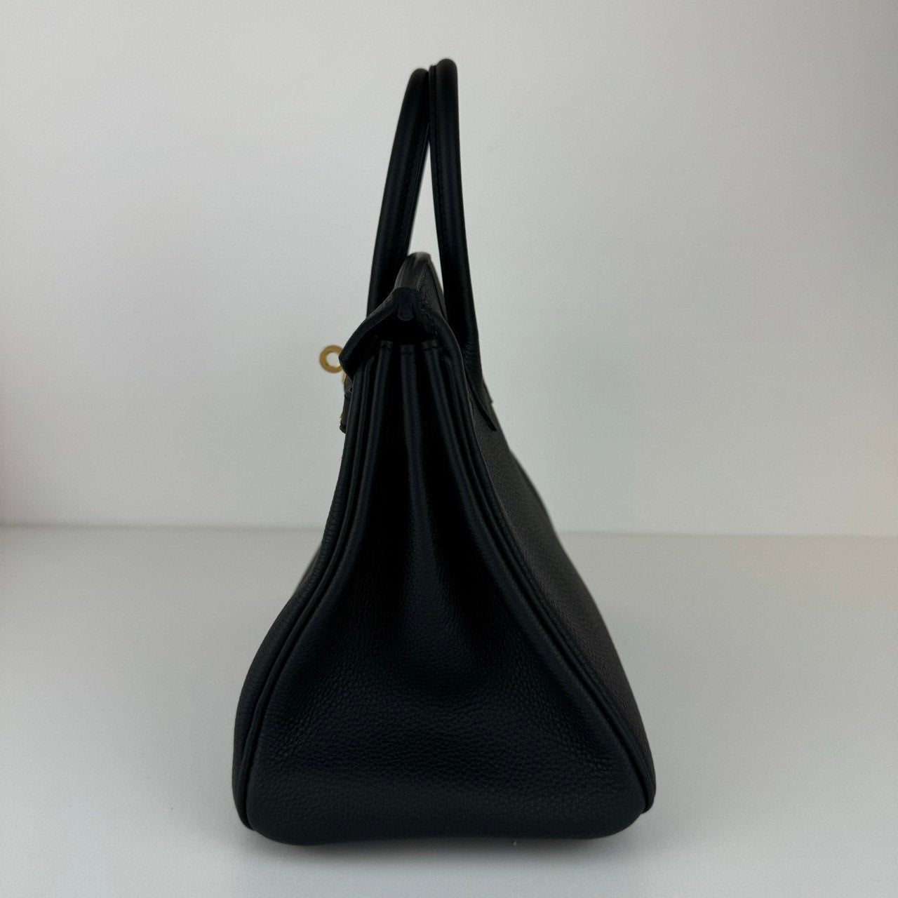 Birkin25 バーキン25 Stamp-W W刻印 Togo トゴ Black ブラック GHW ゴールド金具