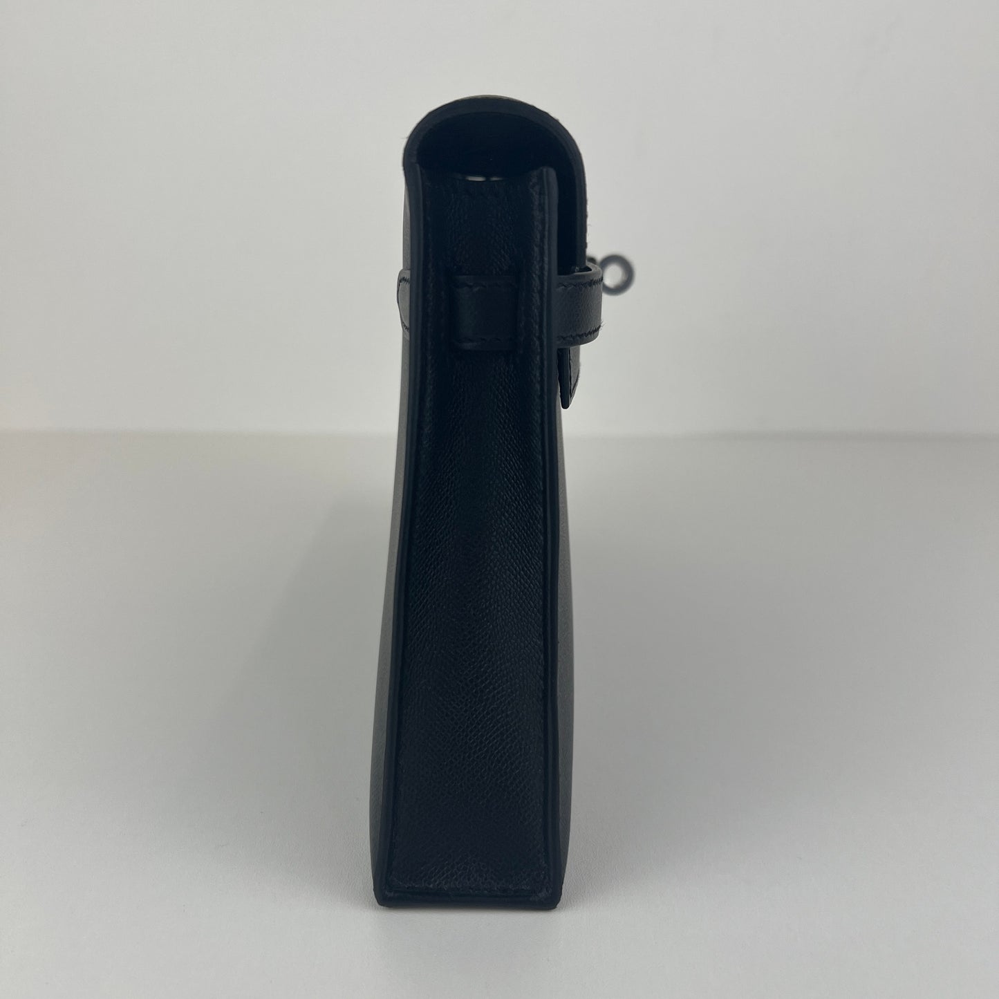 Kelly elan Black ブラック Madame マダム PHW シルバー金具 Stamp-K K刻印