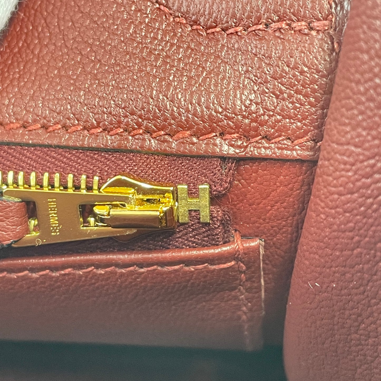 Birkin25 バーキン25 Rouge H ルージュアッシュ GHW ゴールド金具 Togo トゴ Stamp-W W刻印