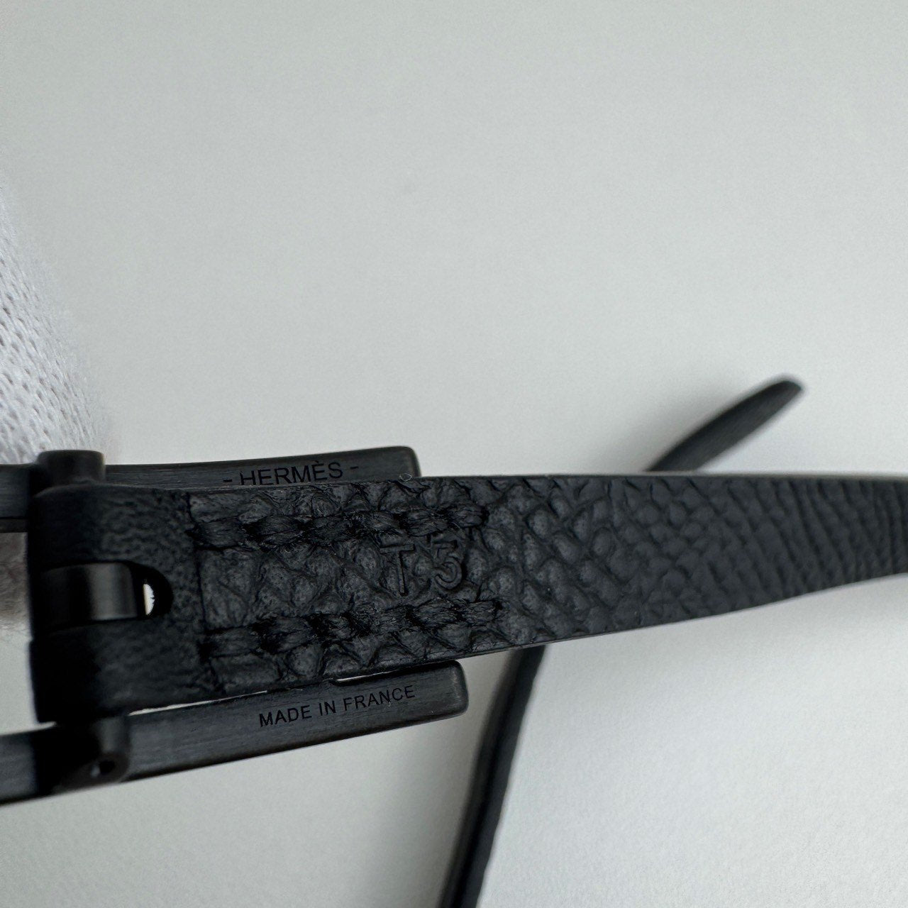 Behapi Double Tour bracelet レザーブレスレット Black ブラック Black Swift スウィフト Epsom エプソン