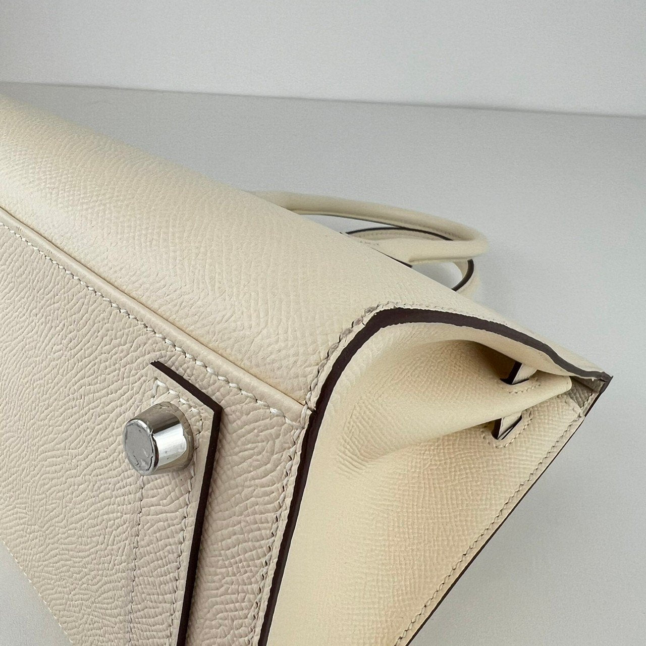 Birkin25 sellier バーキン25 セリエ Stamp-B B刻印 Epsom エプソン Nata ナタ PHW シルバー金具