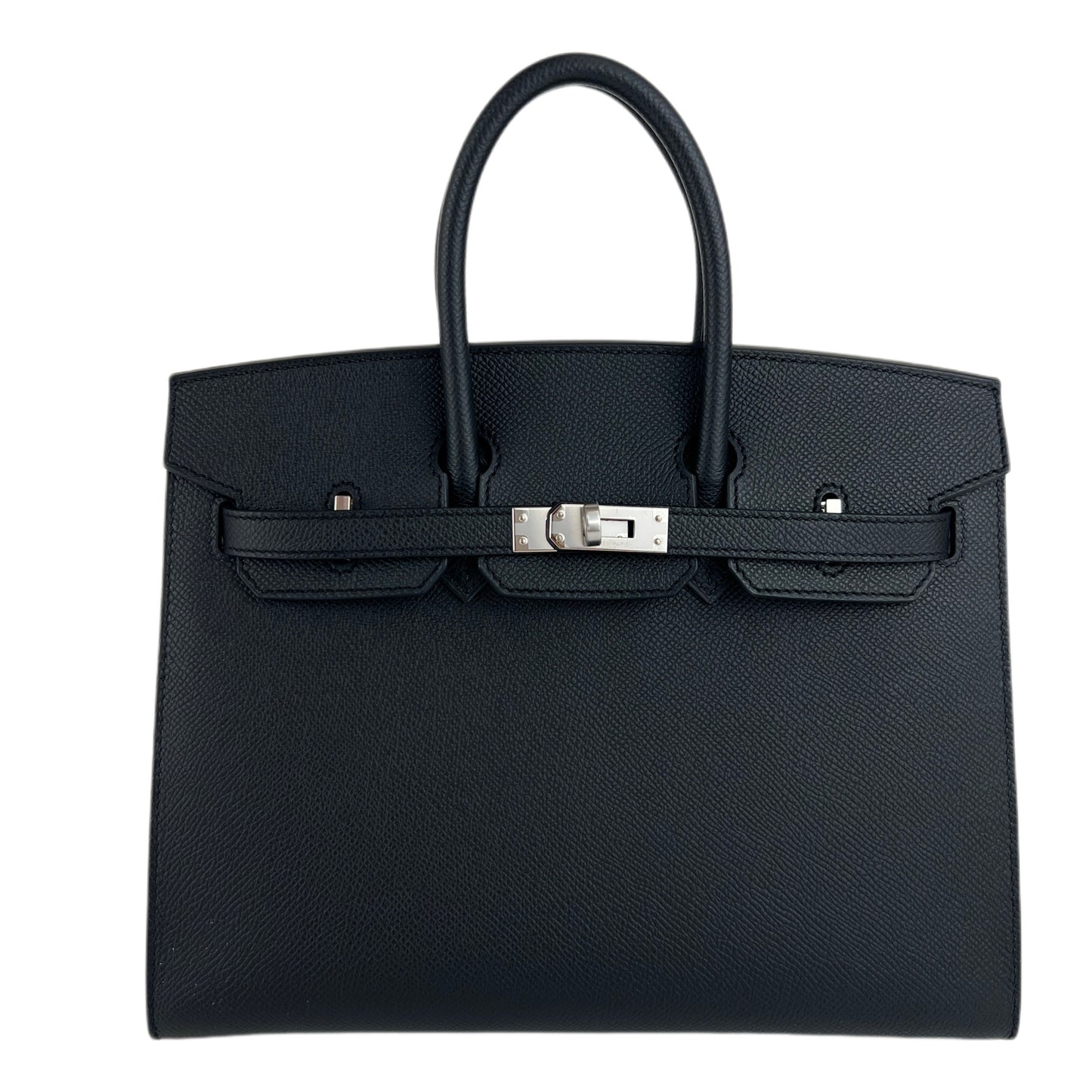 Hermès エルメス Birkin25 sellier バーキン25セリエ Stamp-W W刻印 Epsom エプソン Black ブラック PHW シルバー金具