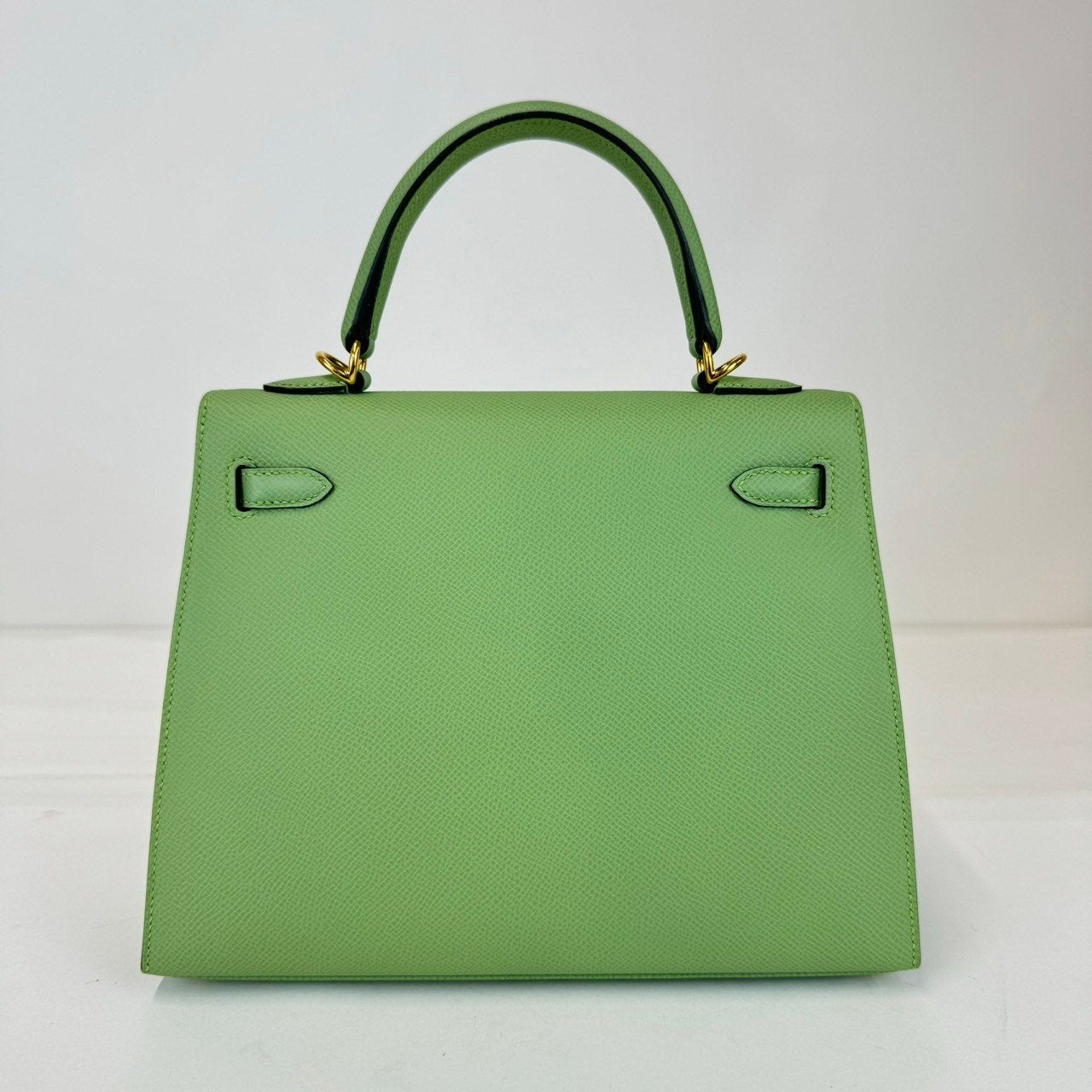 Kelly25 ケリー25 Vert Criquet ヴェールクリケット Epsom エプソン GHW ゴールド金具 Stamp-Y Y刻印