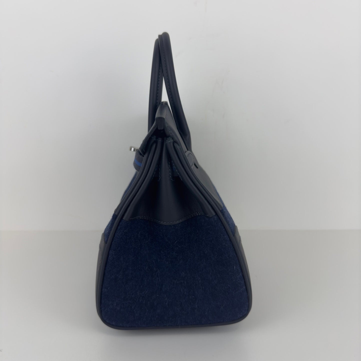 Birkin25 Go team バーキン25 ゴーチーム Stamp-B B刻印 Caban キャバン PHW シルバー金具 Felt/Swift フェルト/スイフト