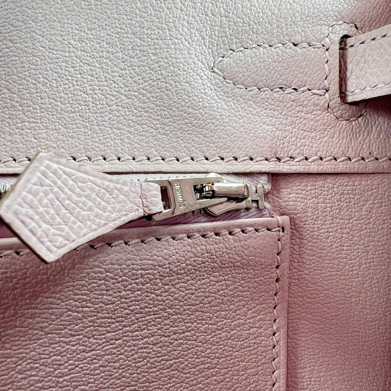 Birkin25 sellier バーキン25 セリエ Mauve pale モーヴペール PHW シルバー金具 Epsom エプソン Stamp-W W刻印