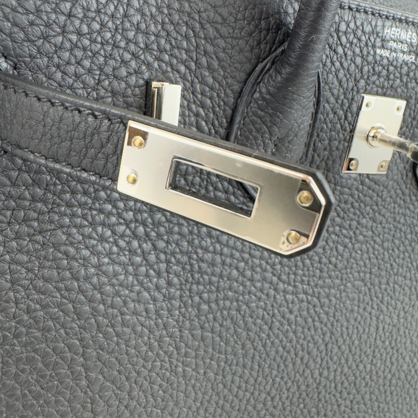 Birkin25 バーキン25 Black ブラック PHW シルバー金具 Togo トゴ Stamp-W W刻印