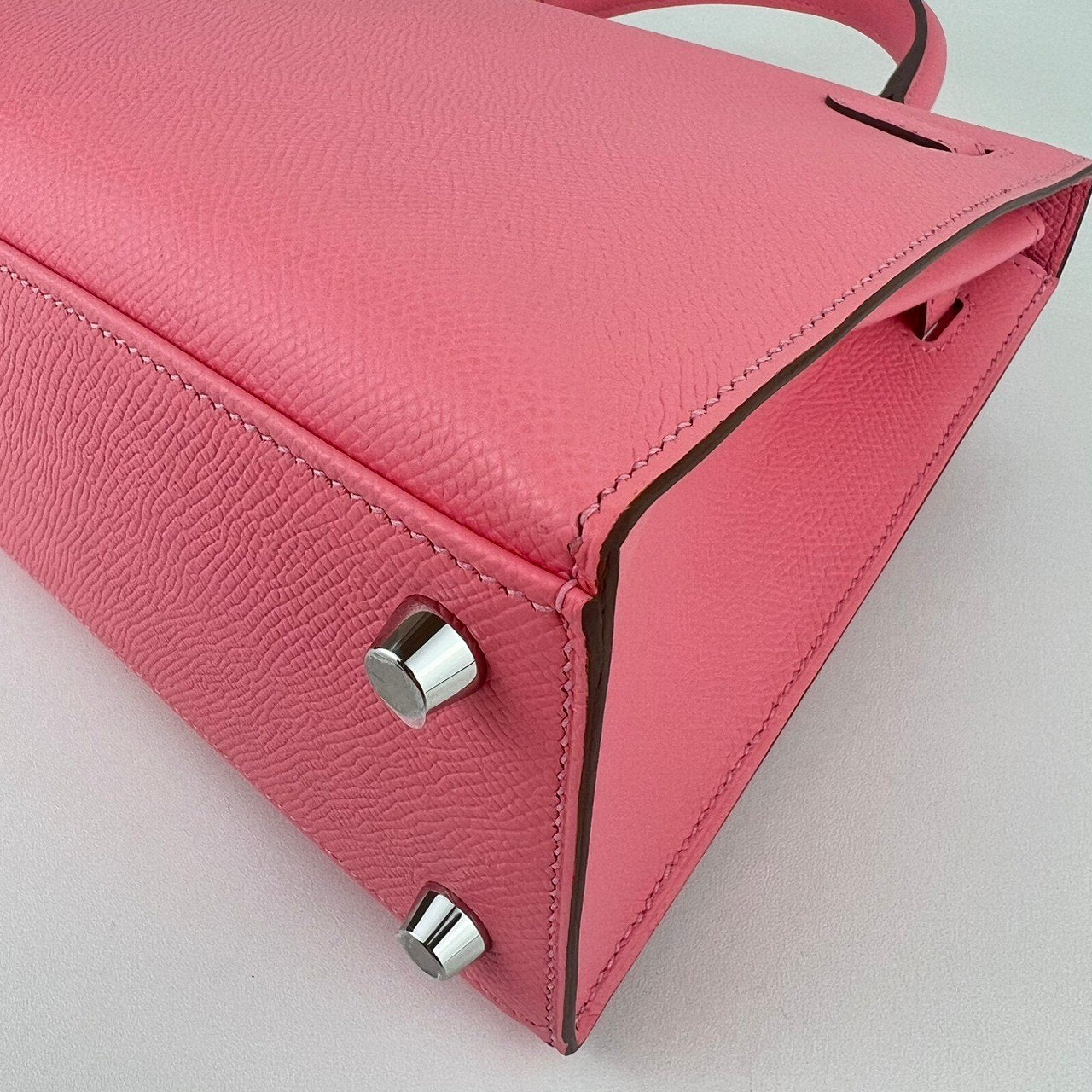 Kelly25 Rose confetti ローズコンフェッティ Epsom エプソン PHW シルバー金具 Stamp-Y Y刻印 2wayバッグ