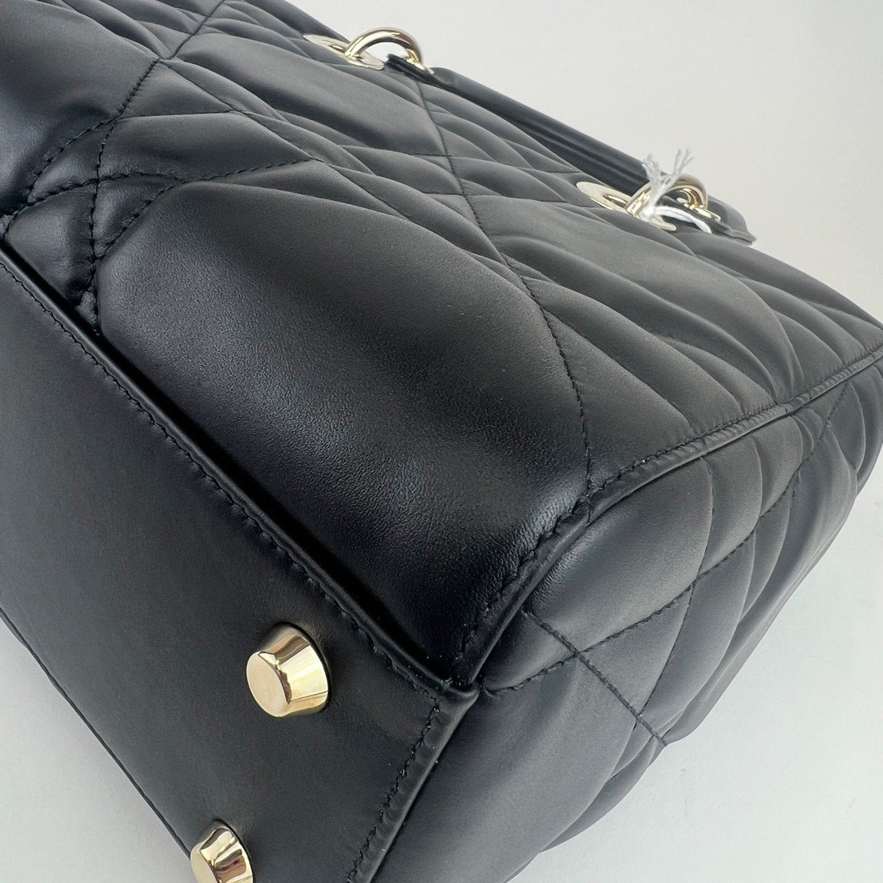 Lady D-Sire レディ ディーサイア ミディアム Black ブラック ゴールド金具 カーフスキン M1152OHOW_M900
