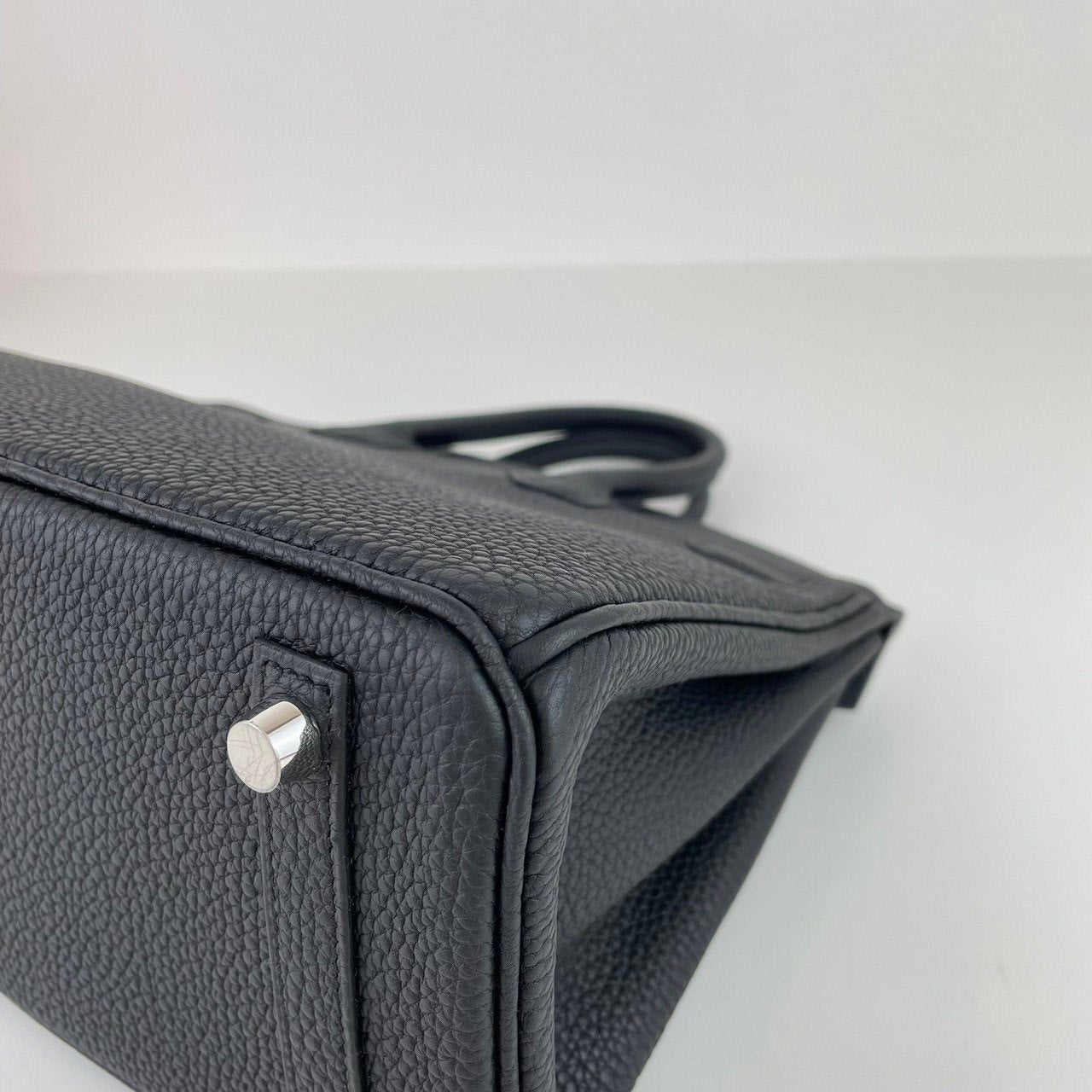 Birkin25 バーキン25 Black ブラック Togo トゴ PHW シルバー金具 Stamp-W W刻印