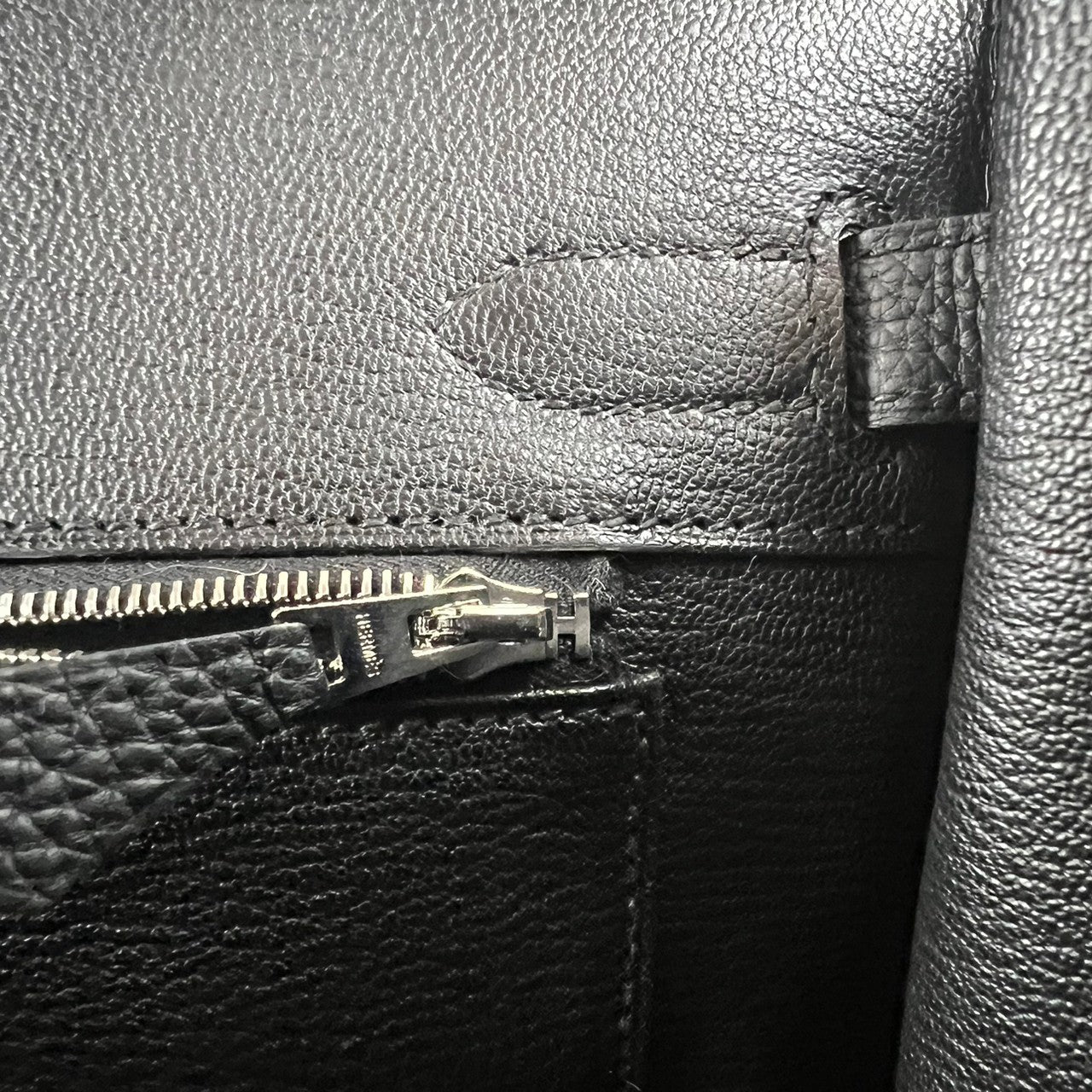 Birkin30 バーキン30 Black ブラック Togo トゴ PHW シルバー金具 Stamp-B B刻印