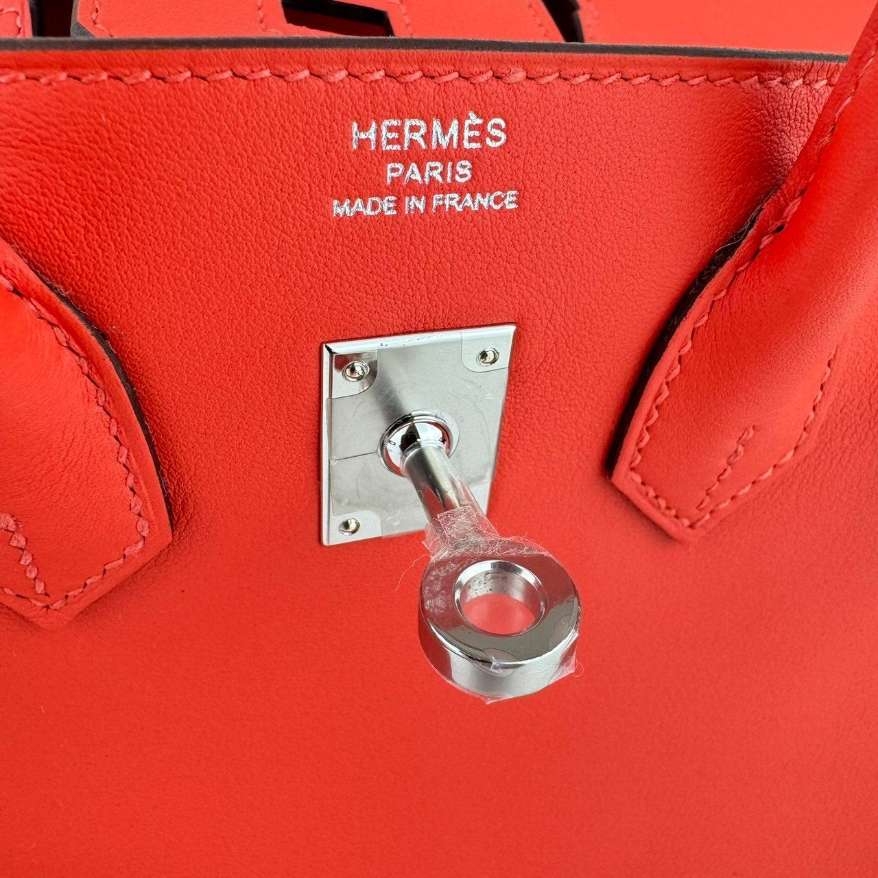 Birkin25 バーキン25 Stamp-W W刻印 Swift スイフト Orange field オレンジフィールド PHW シルバー金具