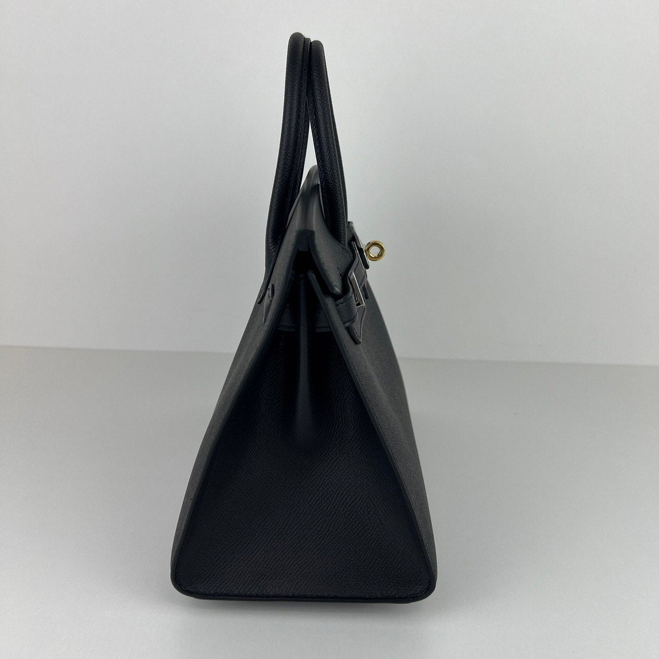 Birkin25 バーキン25 Black ブラック Epsom エプソン Electrum Hardwear エレクトラム金具 Stamp-W W刻印