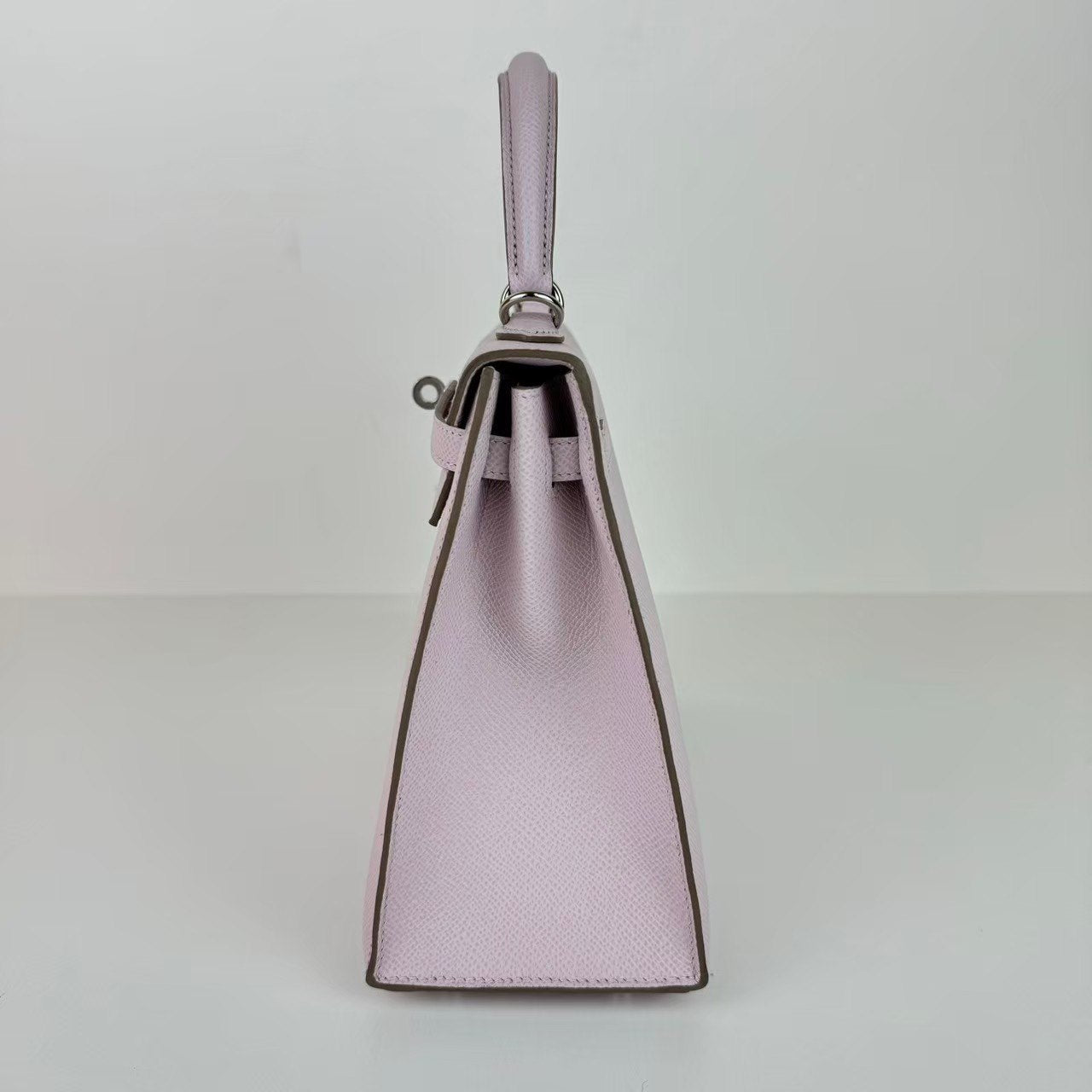 Kelly25 ケリー25 Mauve pale モーヴパール Epsom エプソン PHW シルバー金具 Stamp-W W刻印