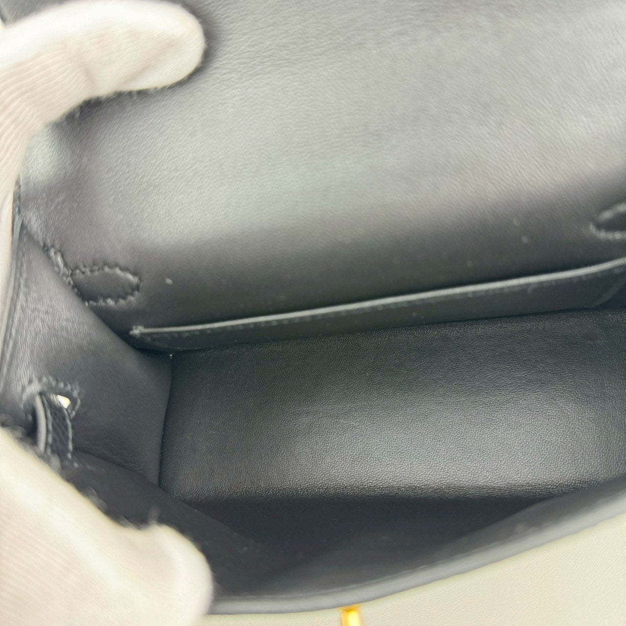 Mini kelly ミニケリー Black ブラック Epsom エプソン GHW ゴールド金具 Stamp-U U刻印