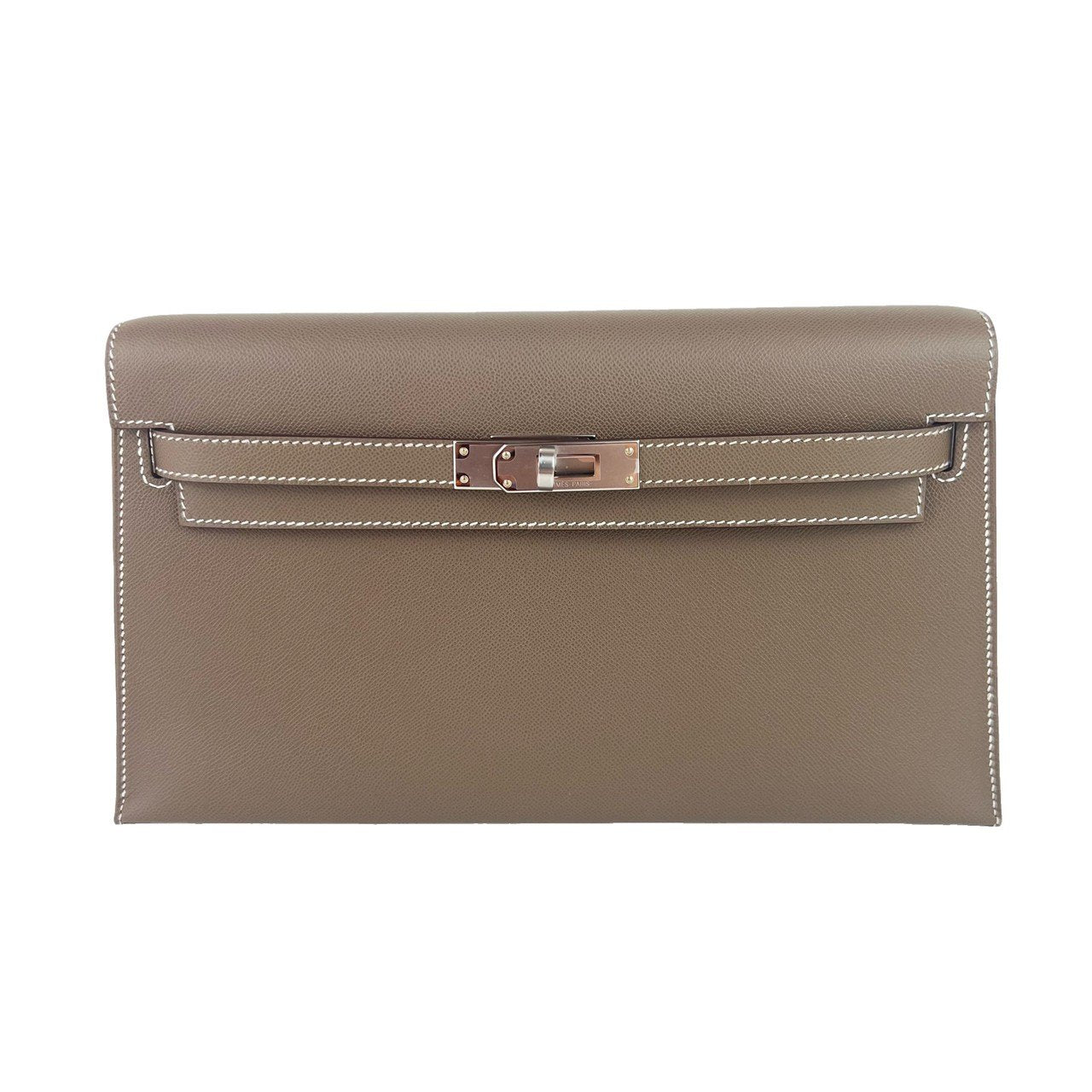 Kelly Elan ケリーエラン Etoupe エトープ PHW シルバー金具 Madame マダム Stamp-W W刻印