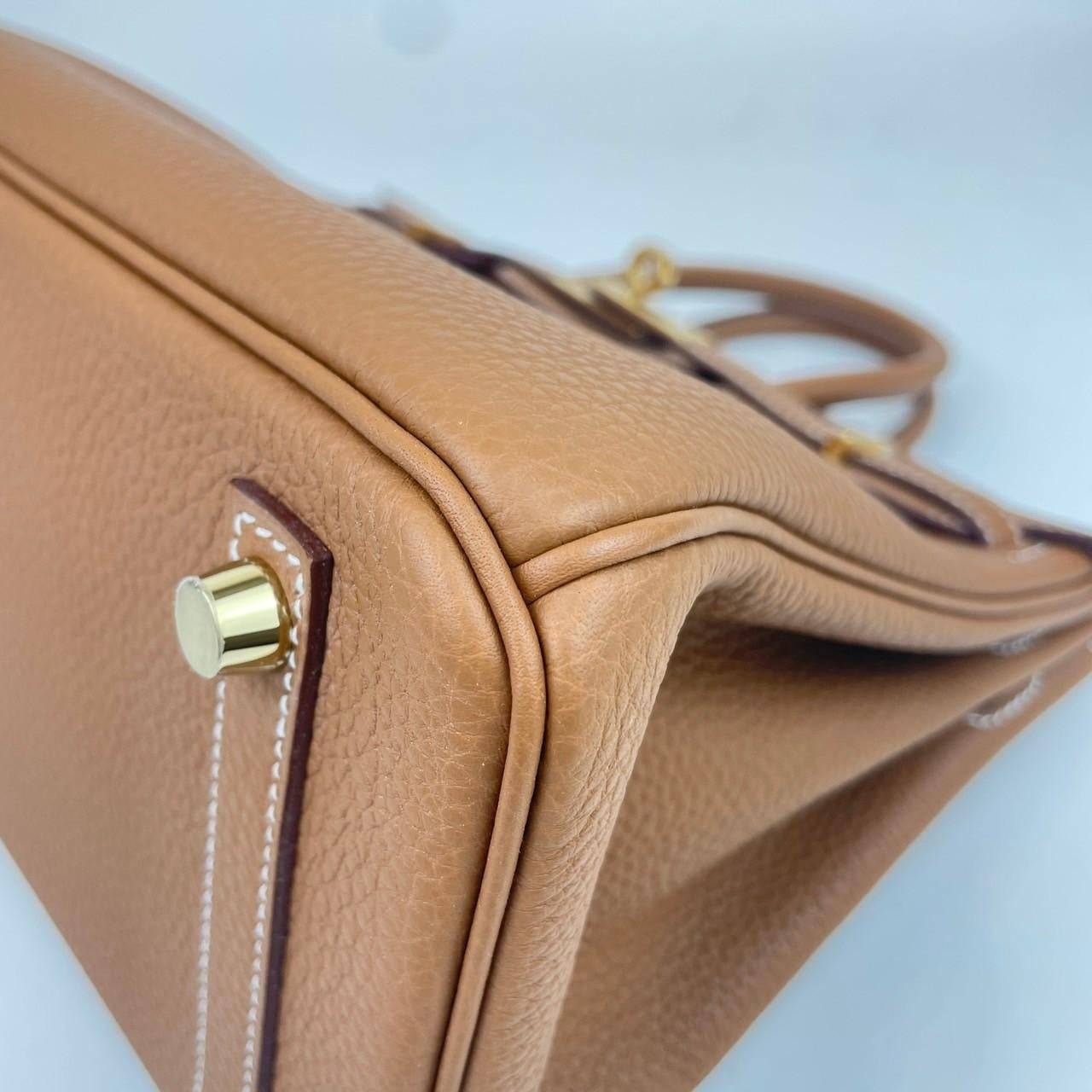 Birkin25 バーキン25 Gold ゴールド Togo トゴ GHW ゴールド金具 Stamp-B B刻