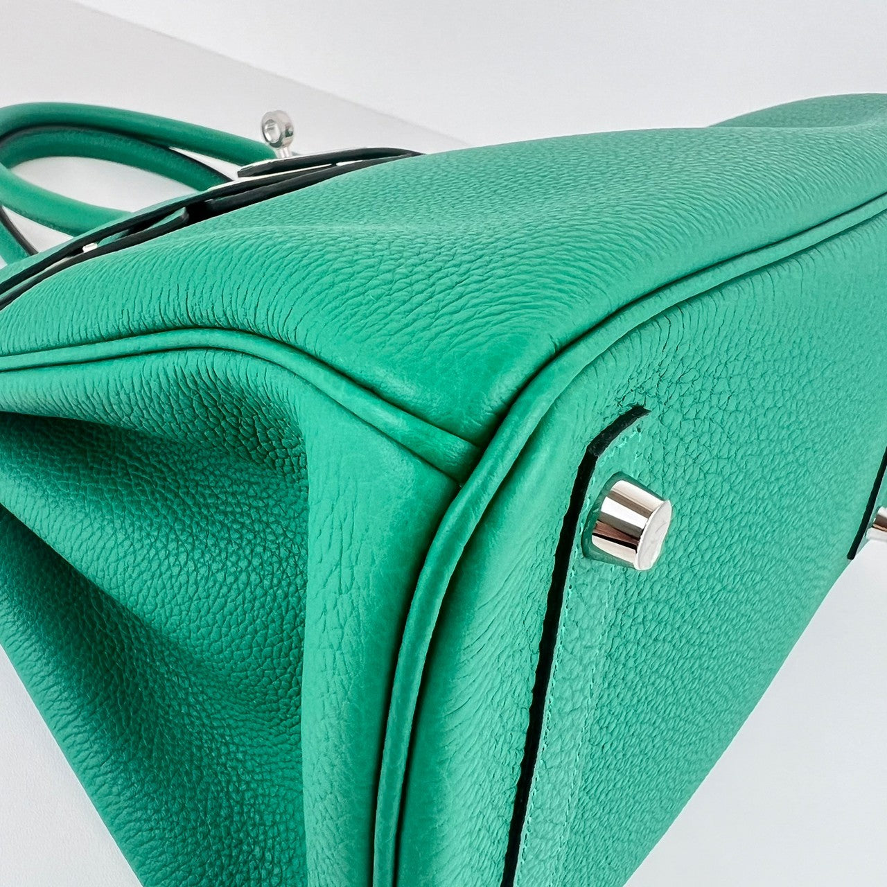 Birkin25 バーキン25 Vert vertigo ヴェールヴェルティゴ Togo トゴ PHW シルバー金具 Stamp-W W刻印