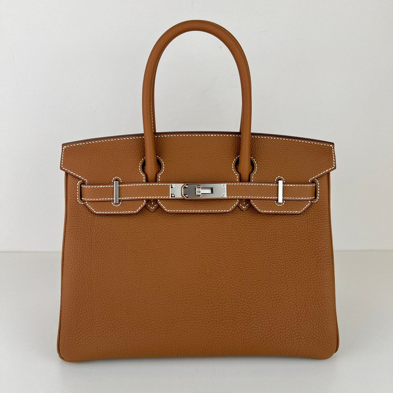 Birkin30 バーキン30 Gold ゴールド Togo トゴ PHW シルバー金具 Stamp-B B刻印