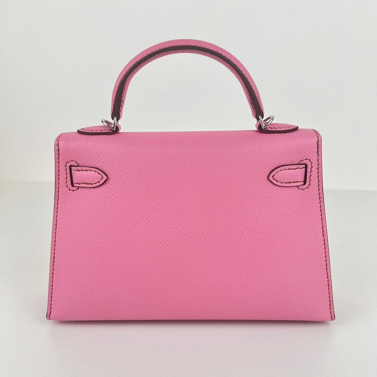 Mini kelly ミニケリー Bubblegum バブルガム PHW シルバー金具 Epsom エプソン Stamp-B B刻印