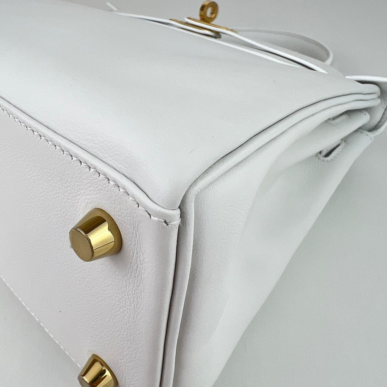 Kelly25 ケリー25 New white ニューホワイト GHW ゴールド金具 Swift スイフト Stamp-W W刻印