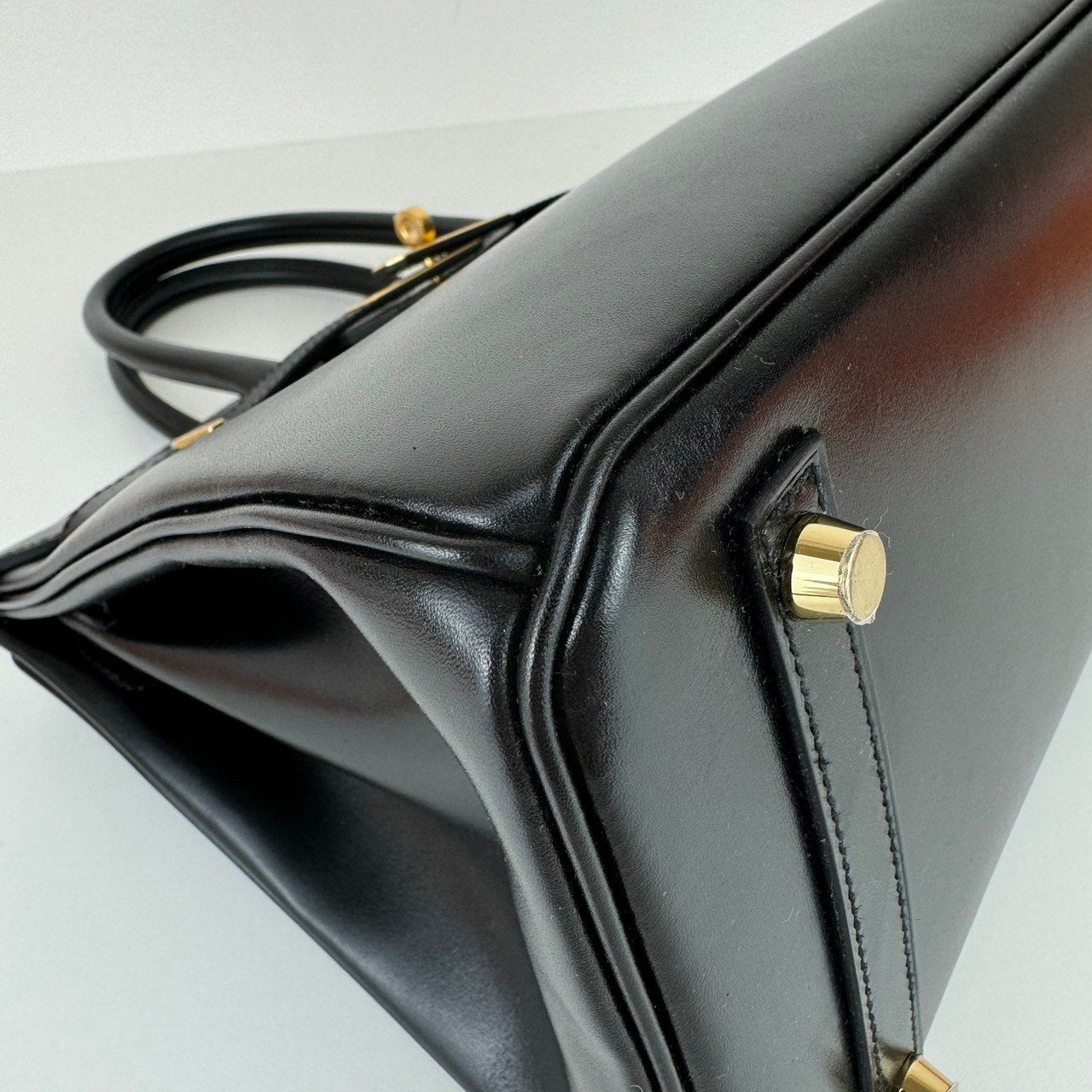Birkin30 バーキン30 Black ブラック Boxcalf ボックスカーフ GHW ゴールド金具 Stamp-W W刻印