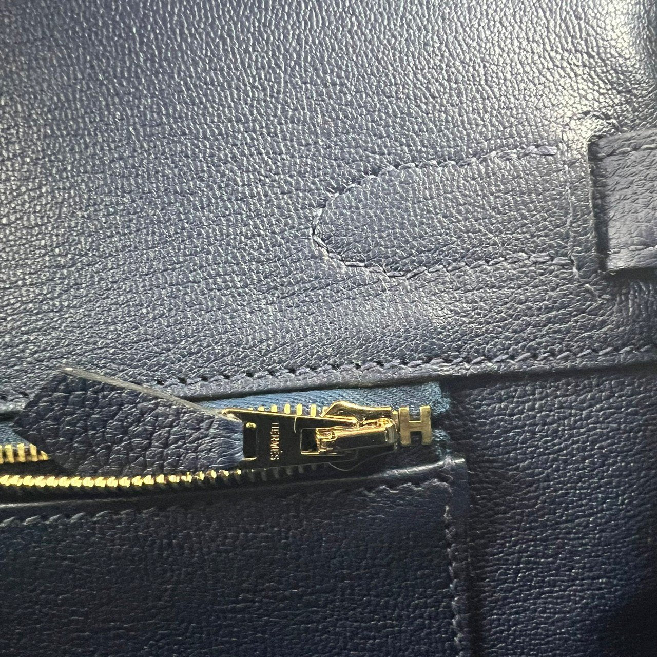 Birkin30 バーキン30 Bleu navy ブルーネイビー GHW ゴールド金具 Stamp-W W刻印