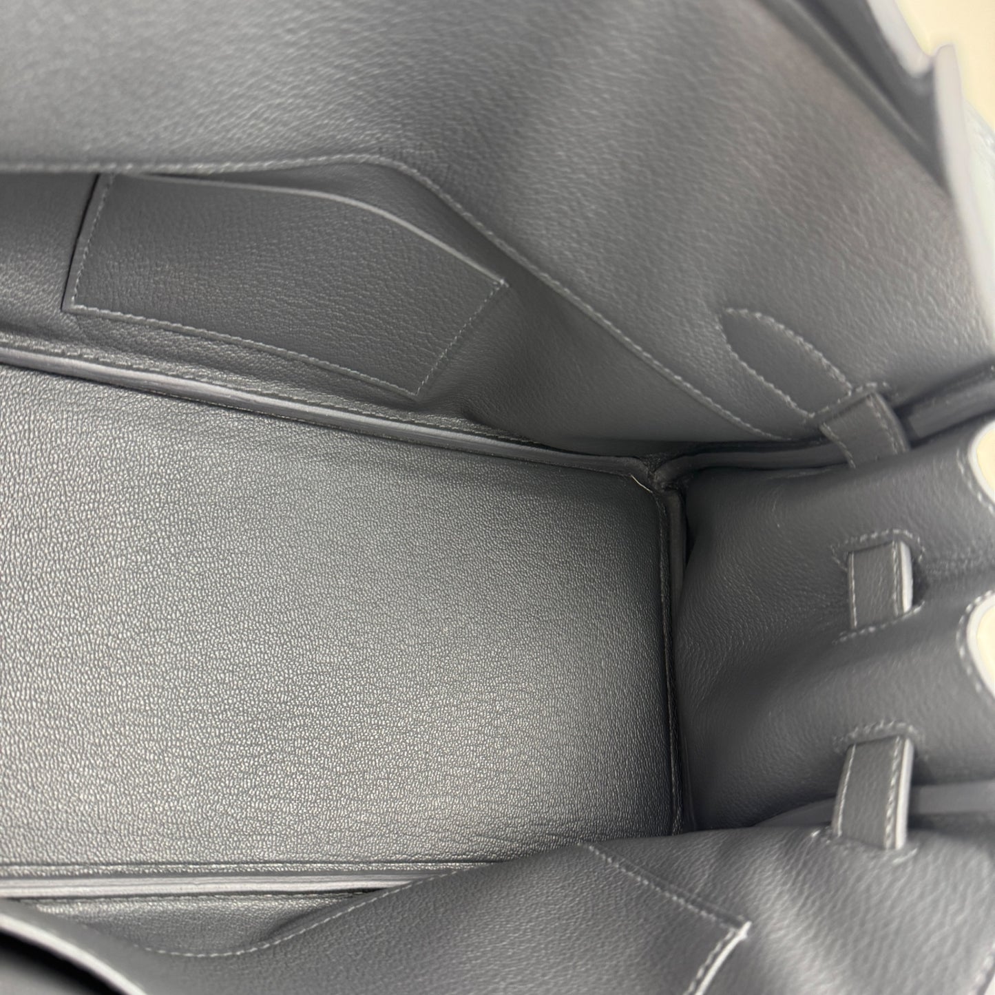 Shoulder Birkin29 ショルダーバーキン29 Ardoise アルドワーズ PHW シルバー金具 Stamp-K K刻印 Evercolor エバーカラー
