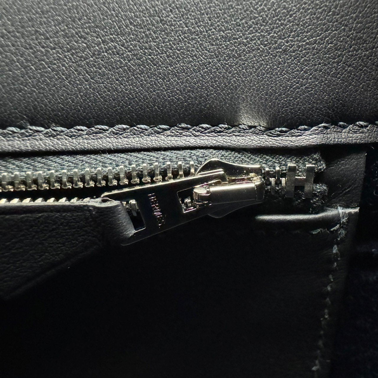 Birkin25 Go Team バーキン25 ゴーチーム Caban/Blue nuit/Black キャバン/ブルーニュイ/ブラック Swift スイフト PHW シルバー金具 Stamp-W W刻印