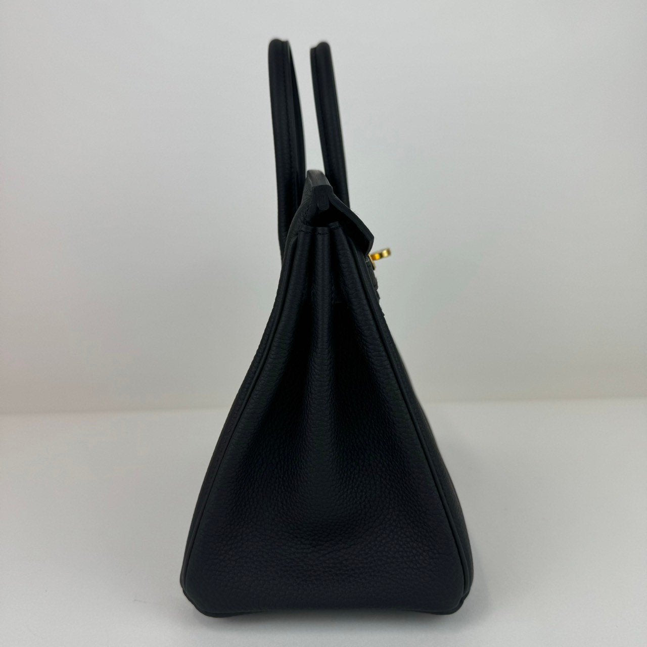 新品未使用 HERMES エルメス Birkin25 バーキン25 Black ブラック Togo トゴ GHW ゴールド金具 B刻