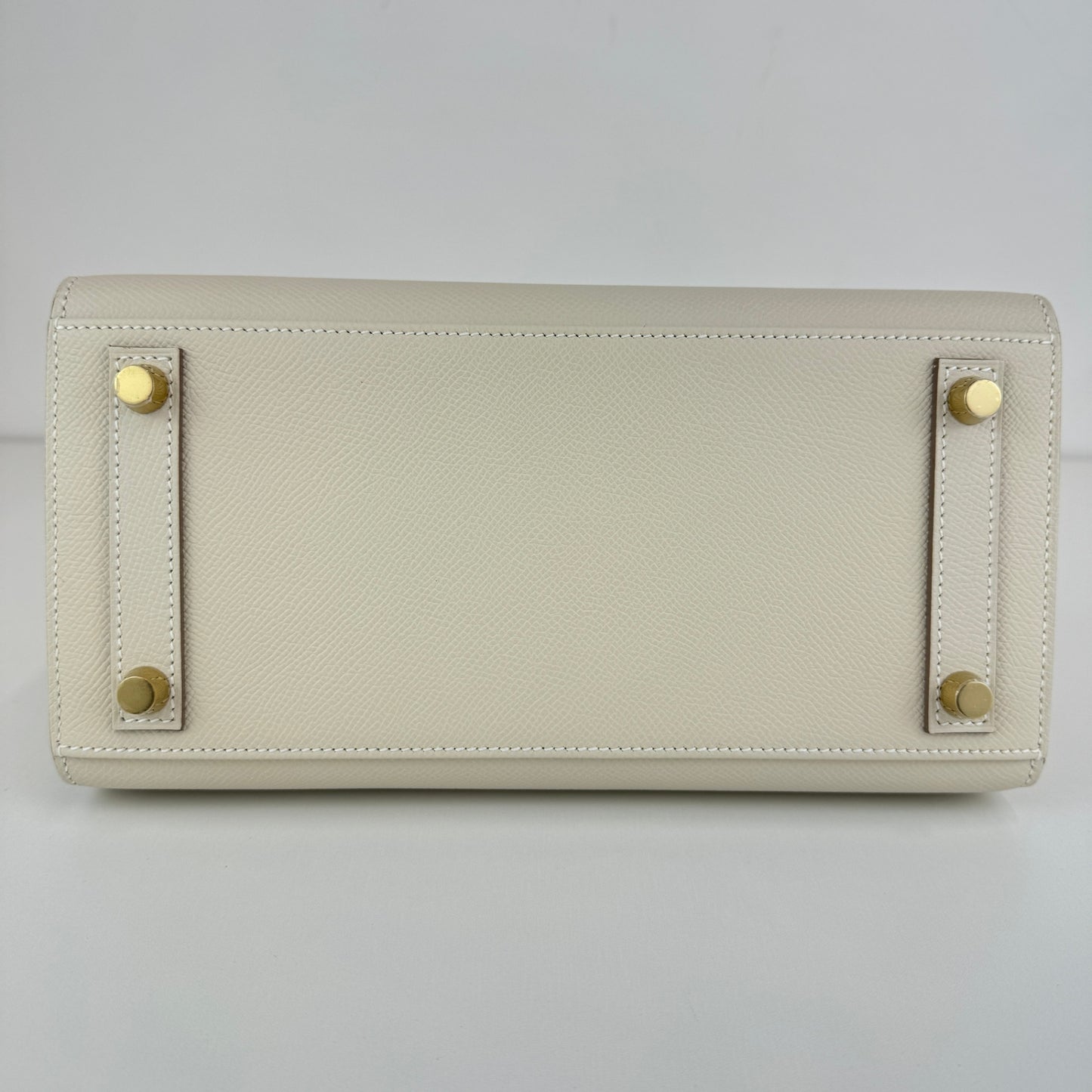 Birkin25 バーキン25 Craie クレ GHW ゴールド金具 W刻印 Epsom エプソン