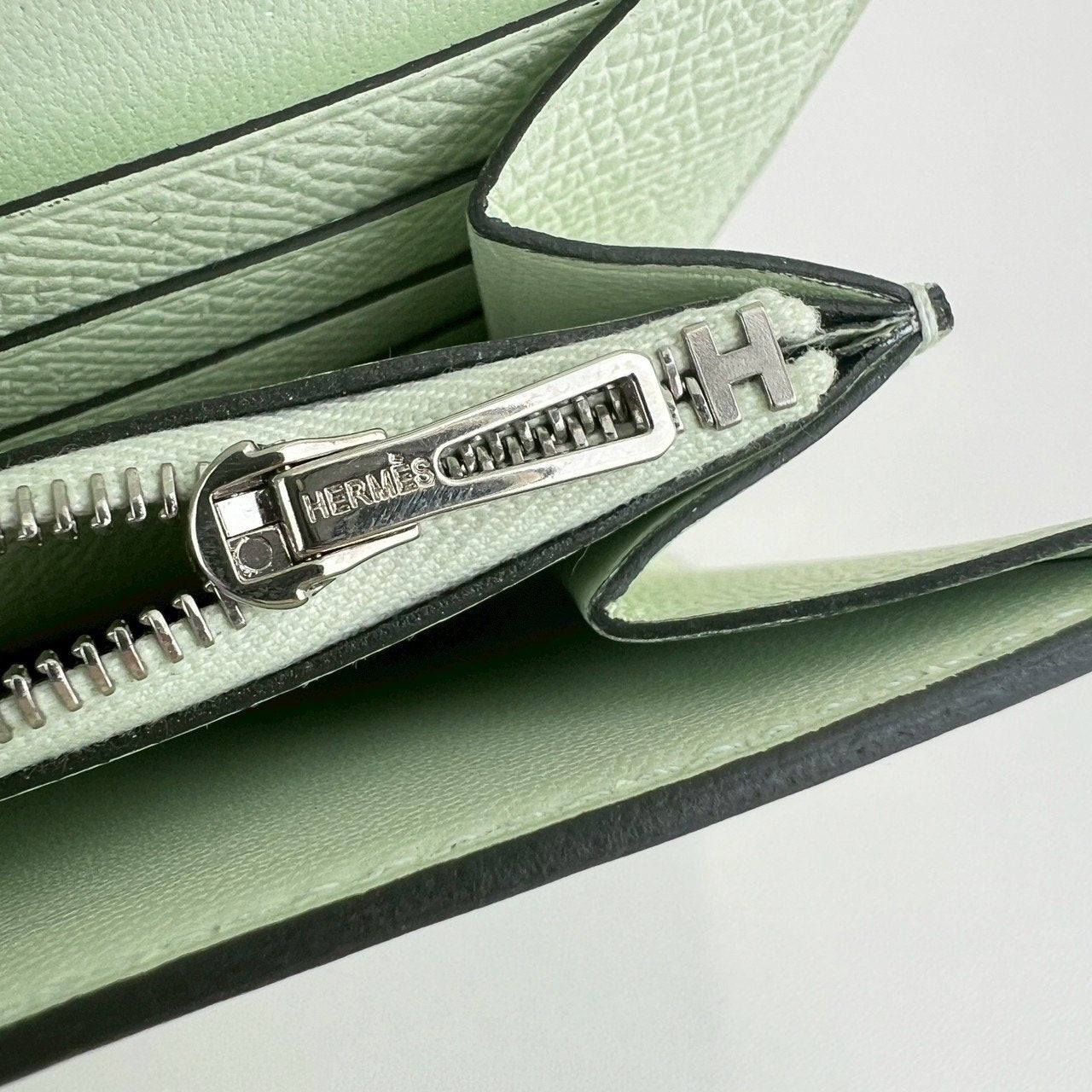 Constance To Go コンスタンストゥーゴー Stamp-B B刻印 Epsom エプソン Vert fizz ヴェールフィズ PHW シルバー金具