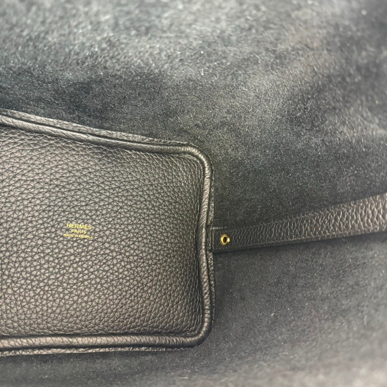 Picotin Lock PM ピコタンロック18 Black ブラック GHW ゴールド金具 Taurillon clemence トリヨンクレマンス Stamp-W W刻印