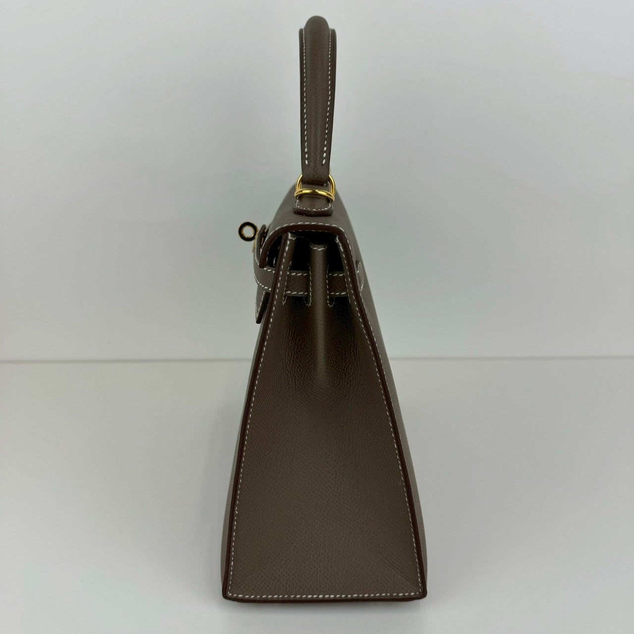 Kelly25 ケリー25 Etoupe エトープ GHW ゴールド金具 Epsom エプソン Stamp-W W刻印
