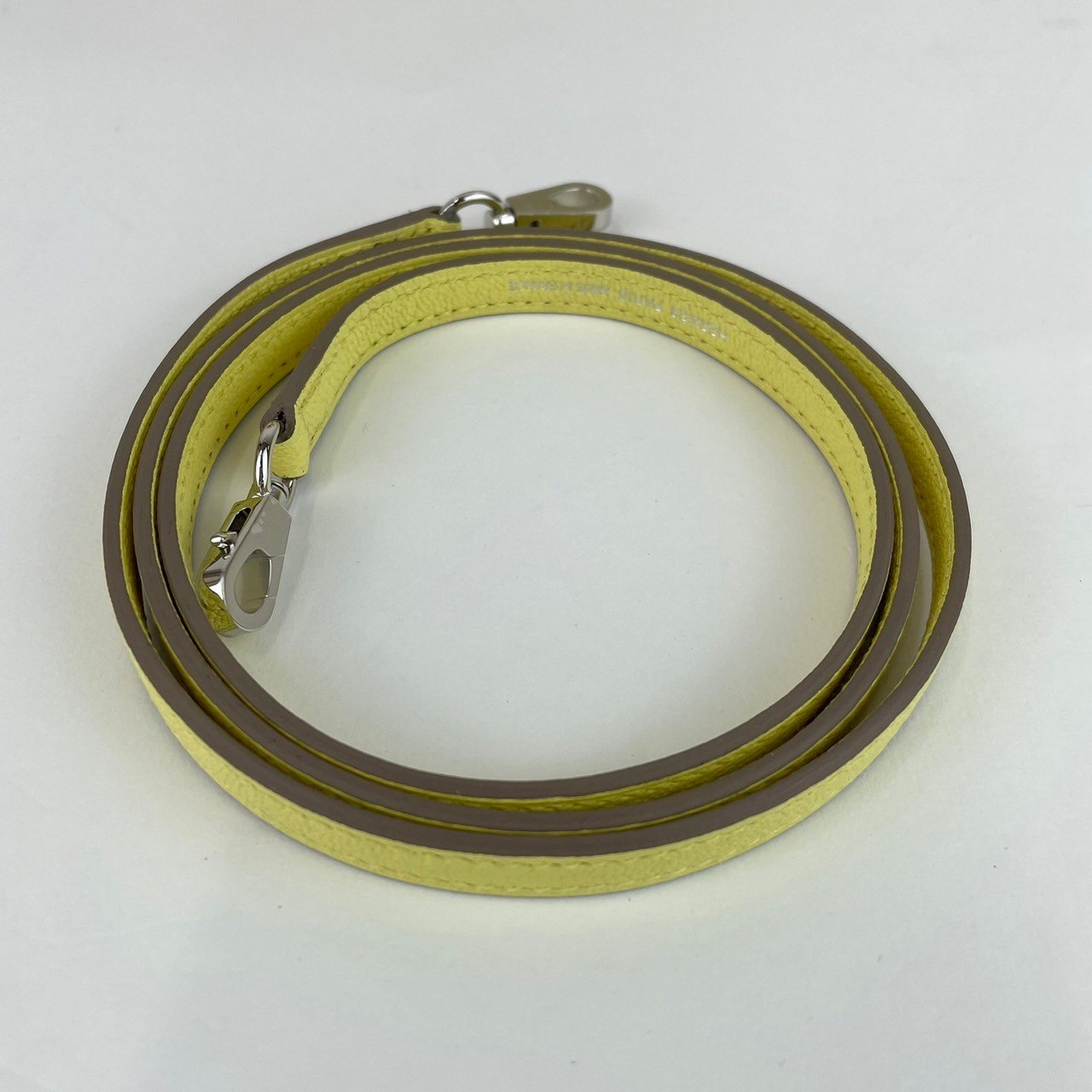 Mini kelly ミニケリー Limoncello リモンチェッロ B刻 PHW シルバー金具 Chevre シェーブル