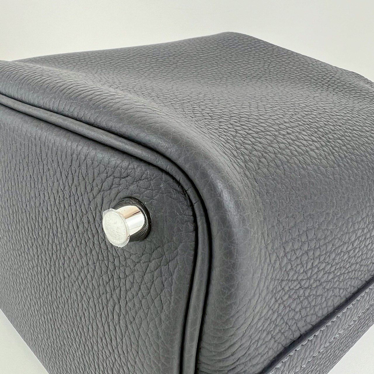 Picotin Lock PM ピコタンロック18 Etain エタン PHW シルバー金具 Taurillon clemence トリヨンクレマンス Stamp-W W刻印