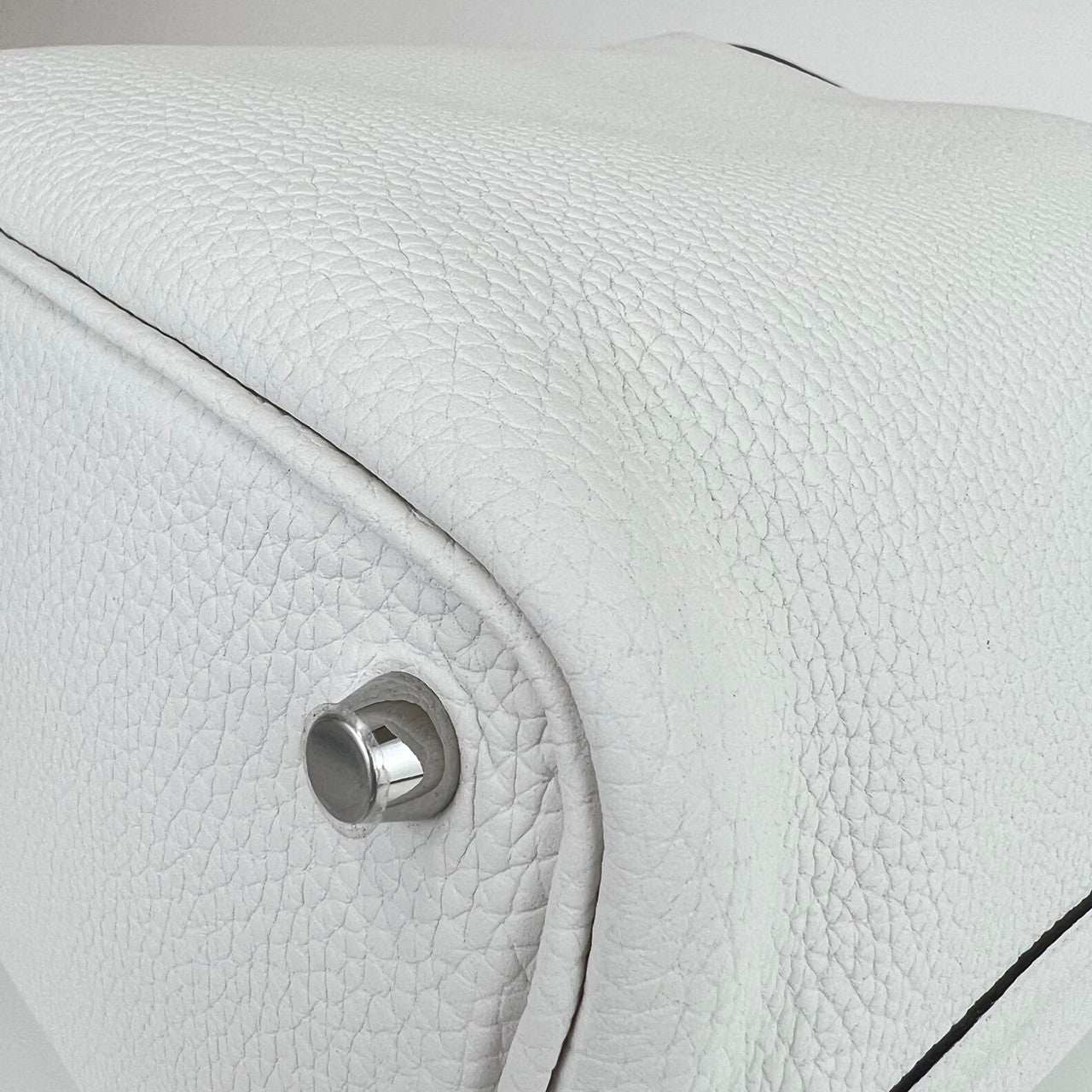 Picotin Lock PM ピコタンロックPM New White ニューホワイト PHW シルバー金具 Taurillon clemence トリヨンクレマンス B刻