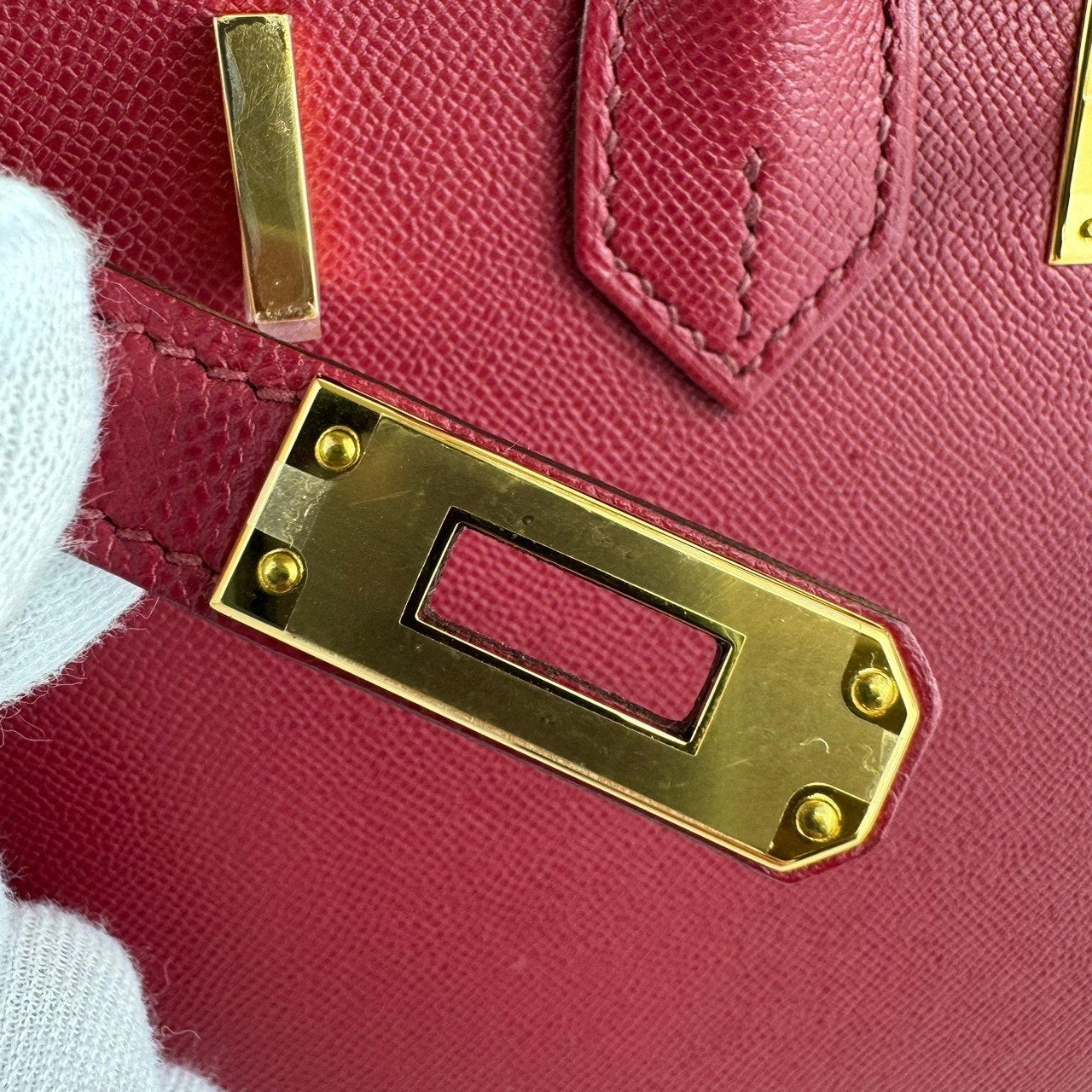 Birkin25 バーキン25 Ruby ルビー Madame マダム GHW ゴールド金具 Stamp-B B刻印