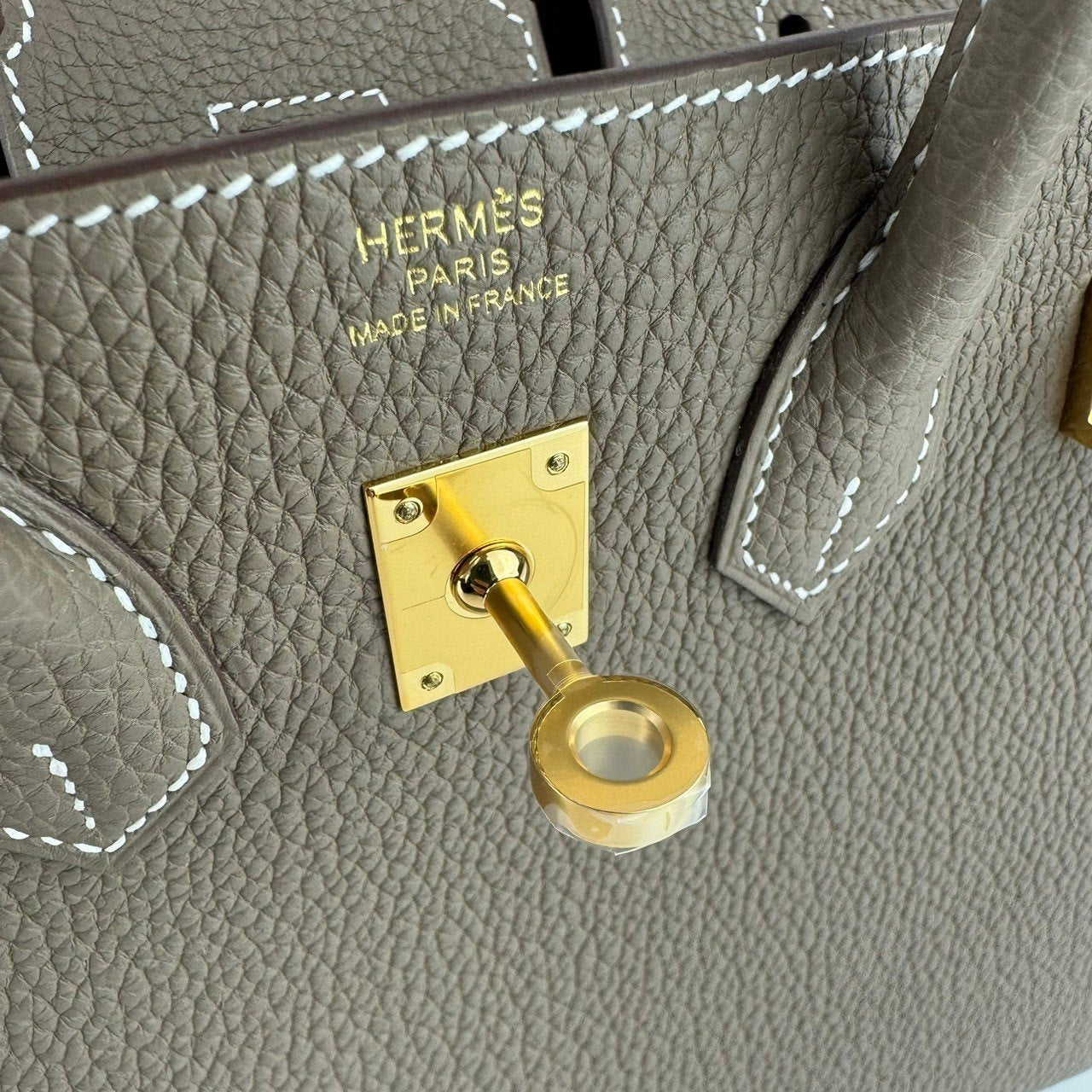 新品未使用 HERMES エルメス Birkin25 バーキン25 Etoupe エトープ GHW ゴールド金具 W刻印 Togo トゴ