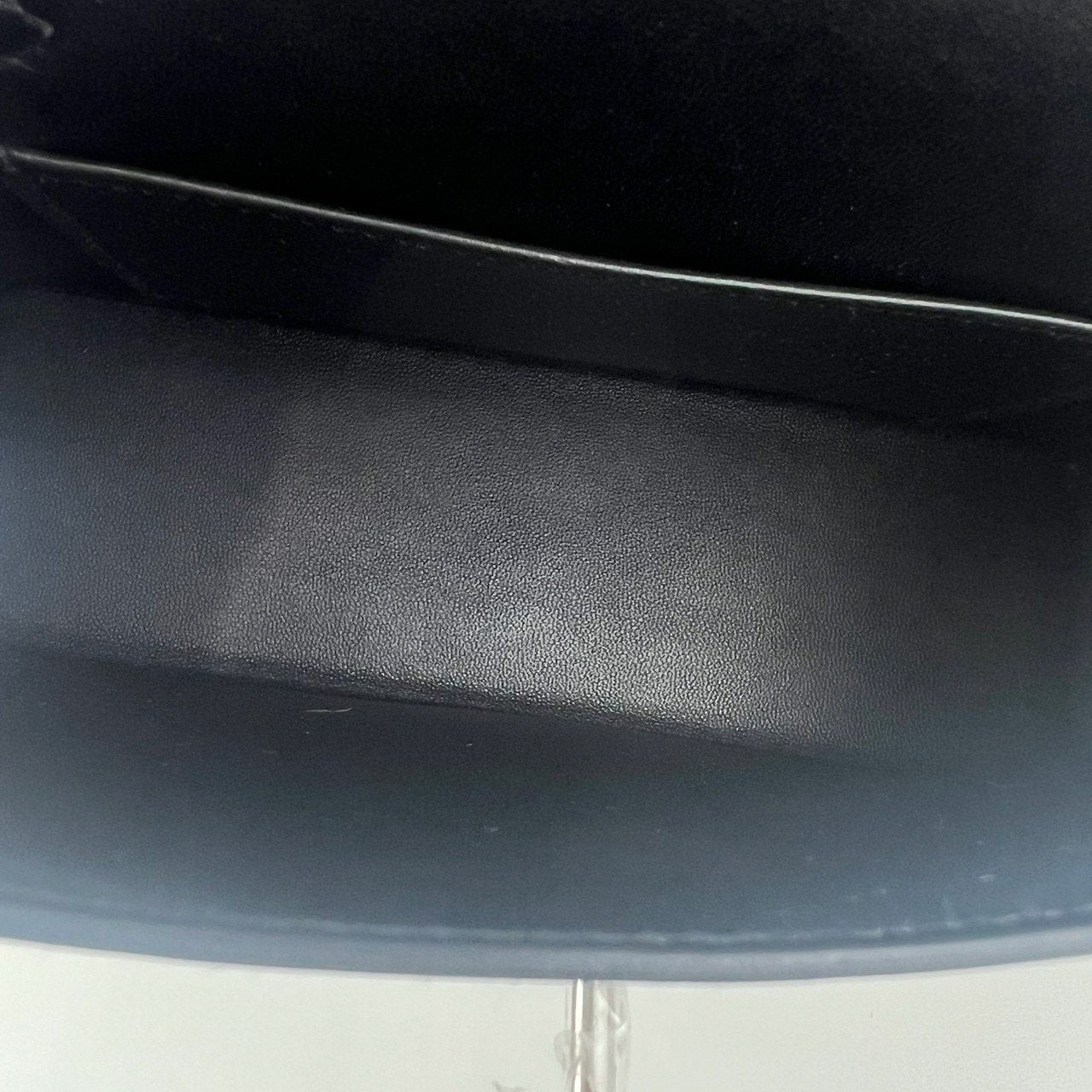 Mini kelly cloute ミニケリークローテ Black ブラック Box calf ボックスカーフ PHW シルバー金具 Stamp-B B刻印