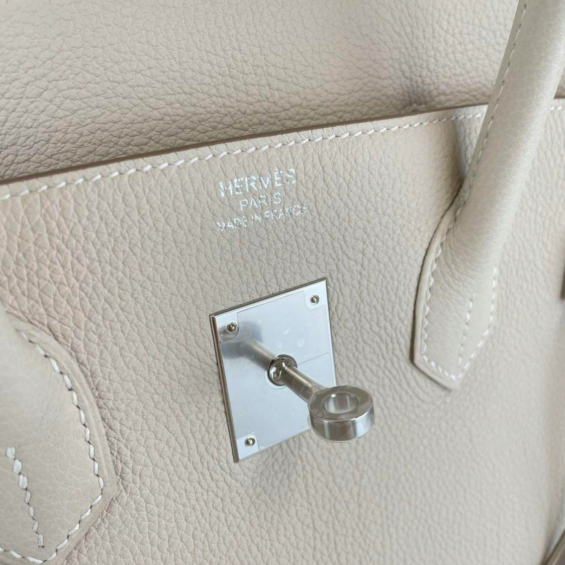 Birkin35 バーキン35 Stamp-K K刻印 Togo トゴ Craie クレ PHW シルバー金具