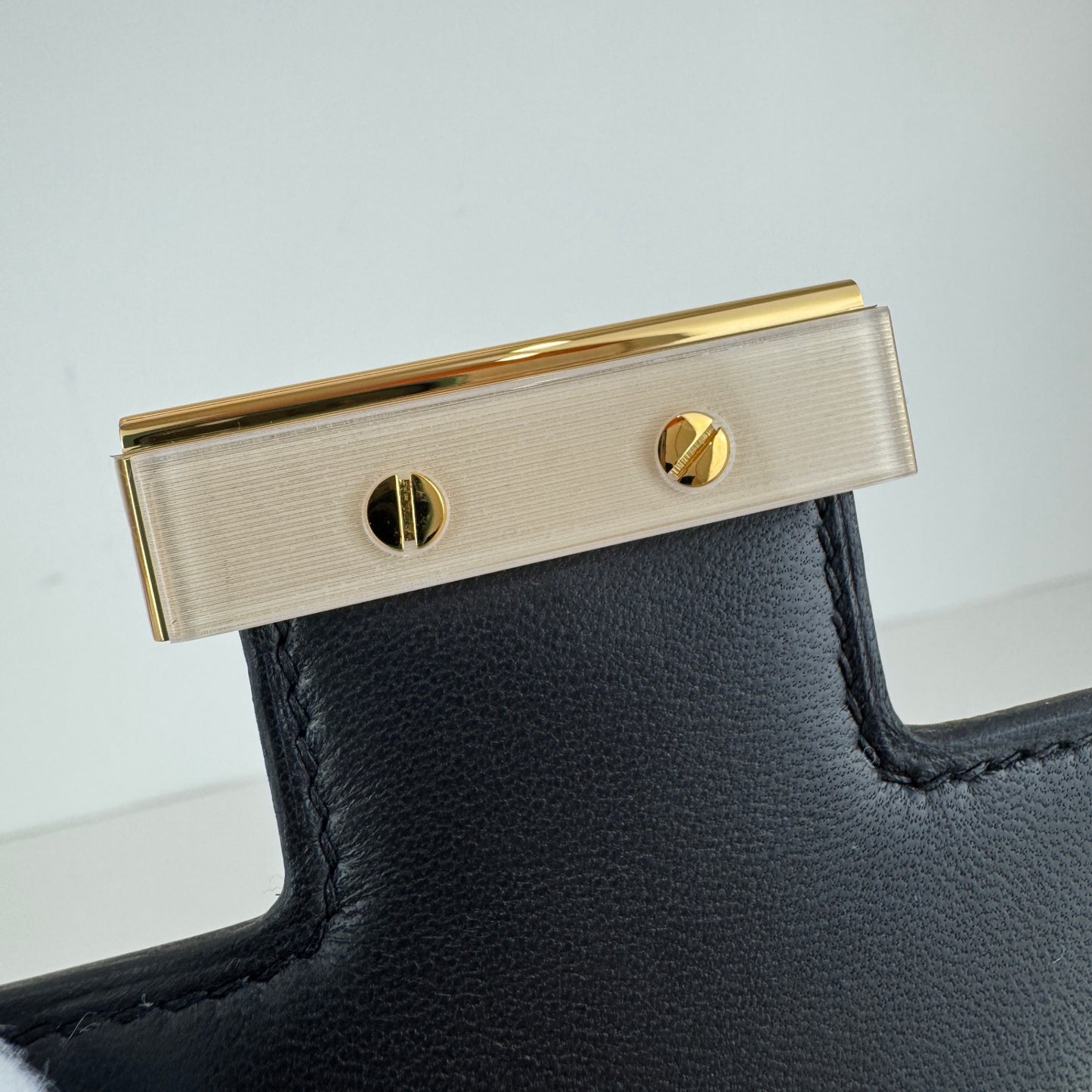 Hermès エルメス Constance 24 コンスタンス24 Stamp-K K刻印 Epsom エプソン Black ブラック GHW ゴールド金具