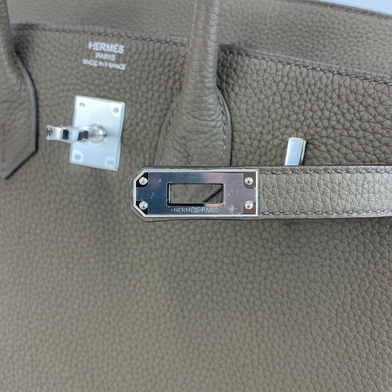 Birkin25 バーキン25 Toundra ツンドラ PHW シルバー金具 B刻 ハンドバッグ