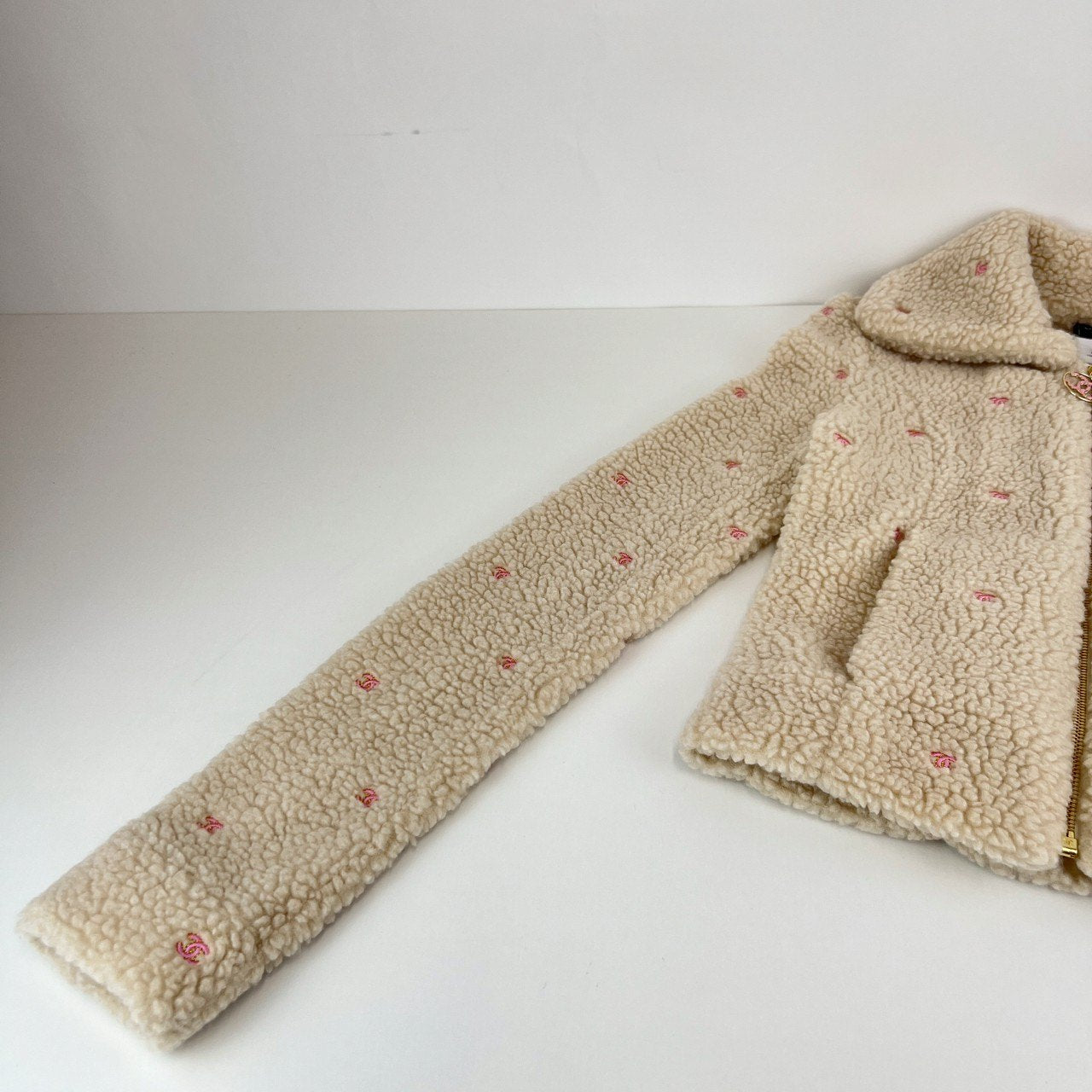ボアジャケット P76525K10965 Beige ベージュ サイズ34