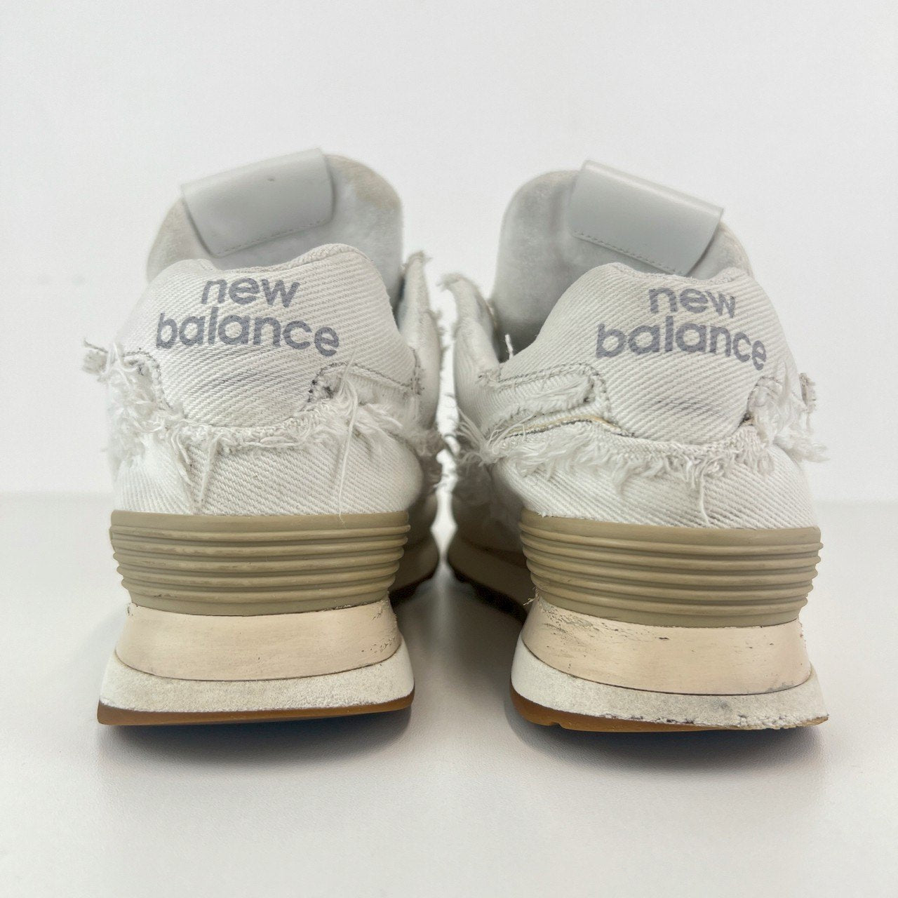 ミュウミュウ ニューバランス Miumiu×New Balance 574 スニーカー ホワイト 574 White ホワイト 34ハーフ