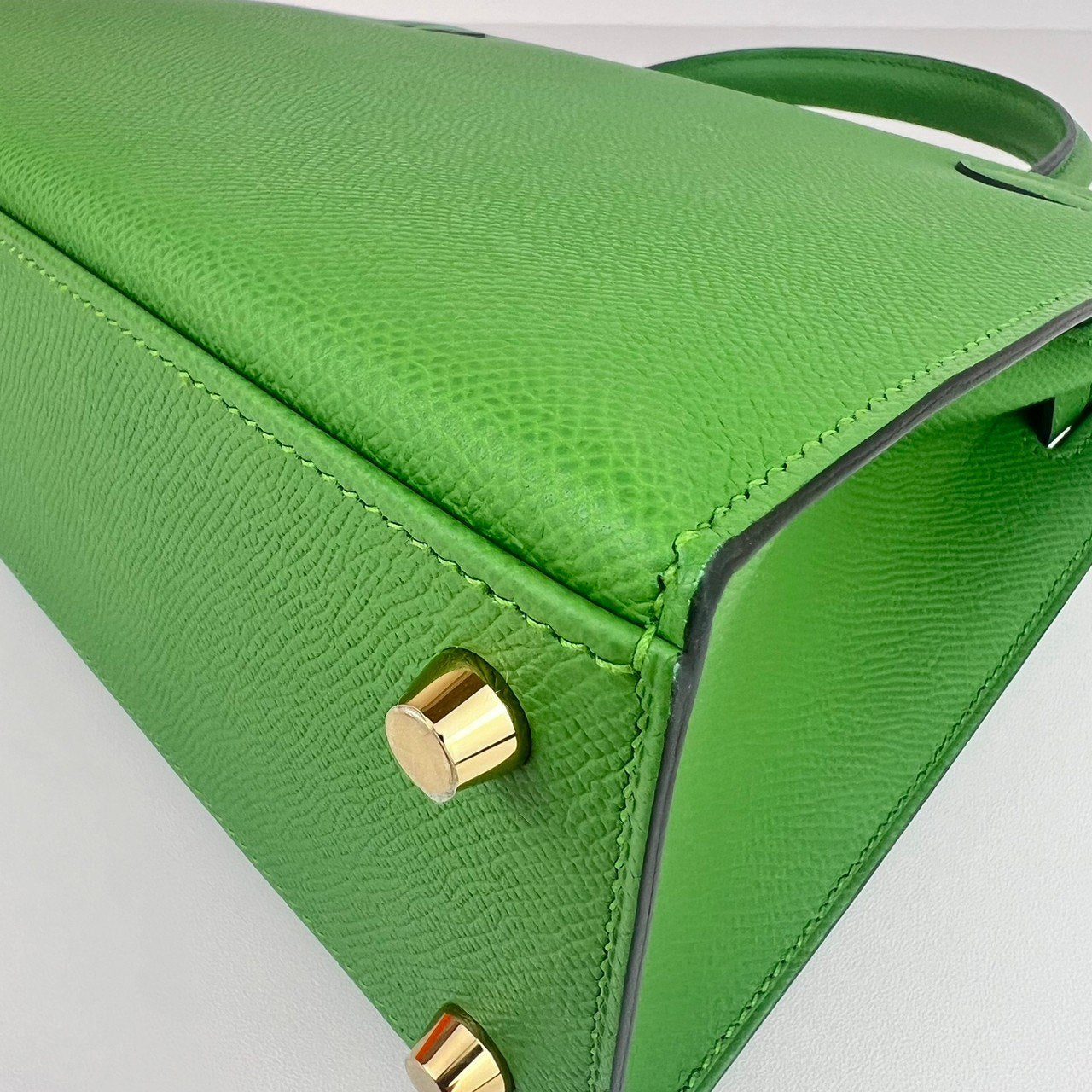 Kelly25 ケリー25 Vert yucca ヴェールユッカ GHW ゴールド金具 Stamp-B B刻印