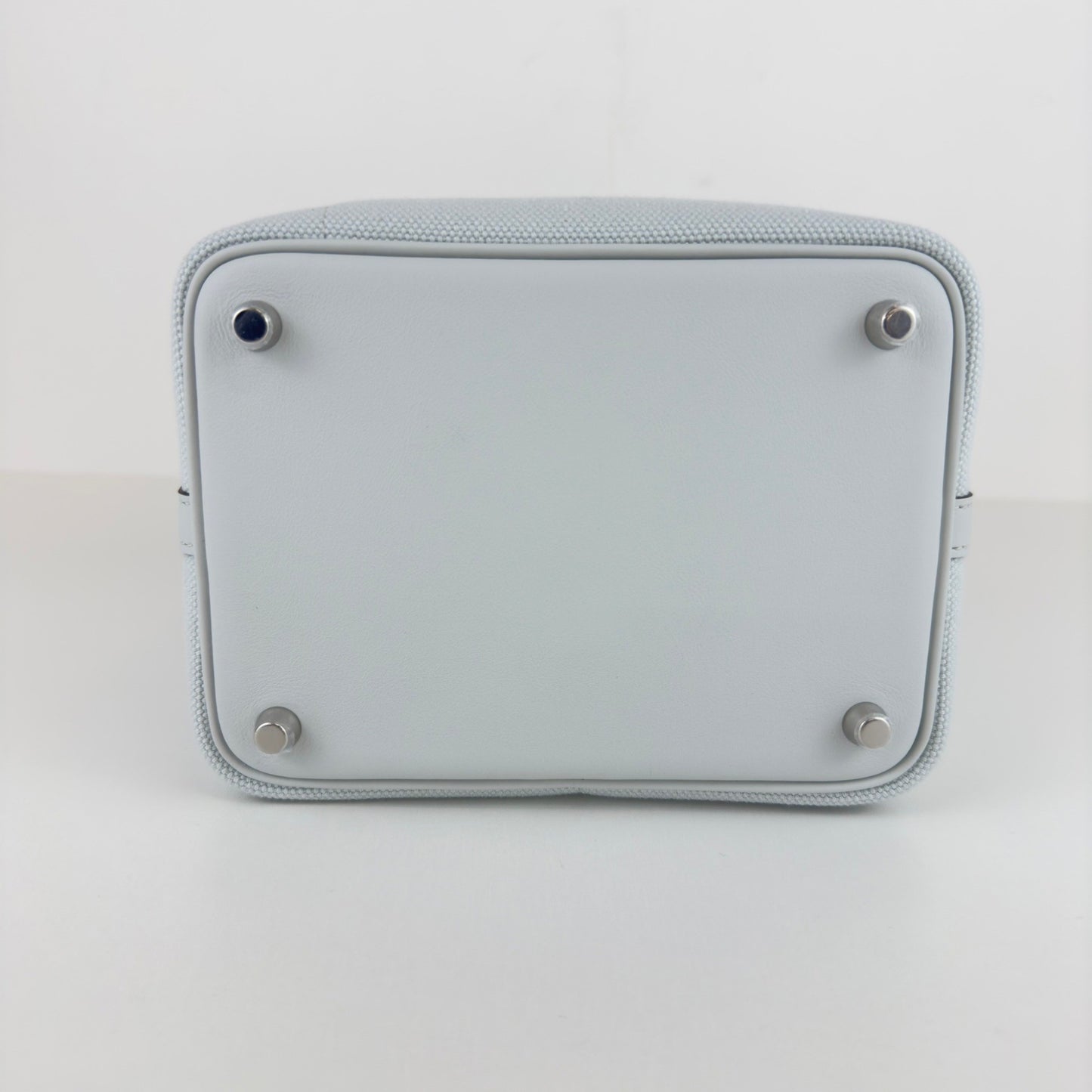 Picotin lock cargo PM ピコタンロックカーゴPM Gris platine グリプラチナ Toile goeland/Swift トワルゴエラン/スイフト PHW シルバー金具 Stamp-W W刻印