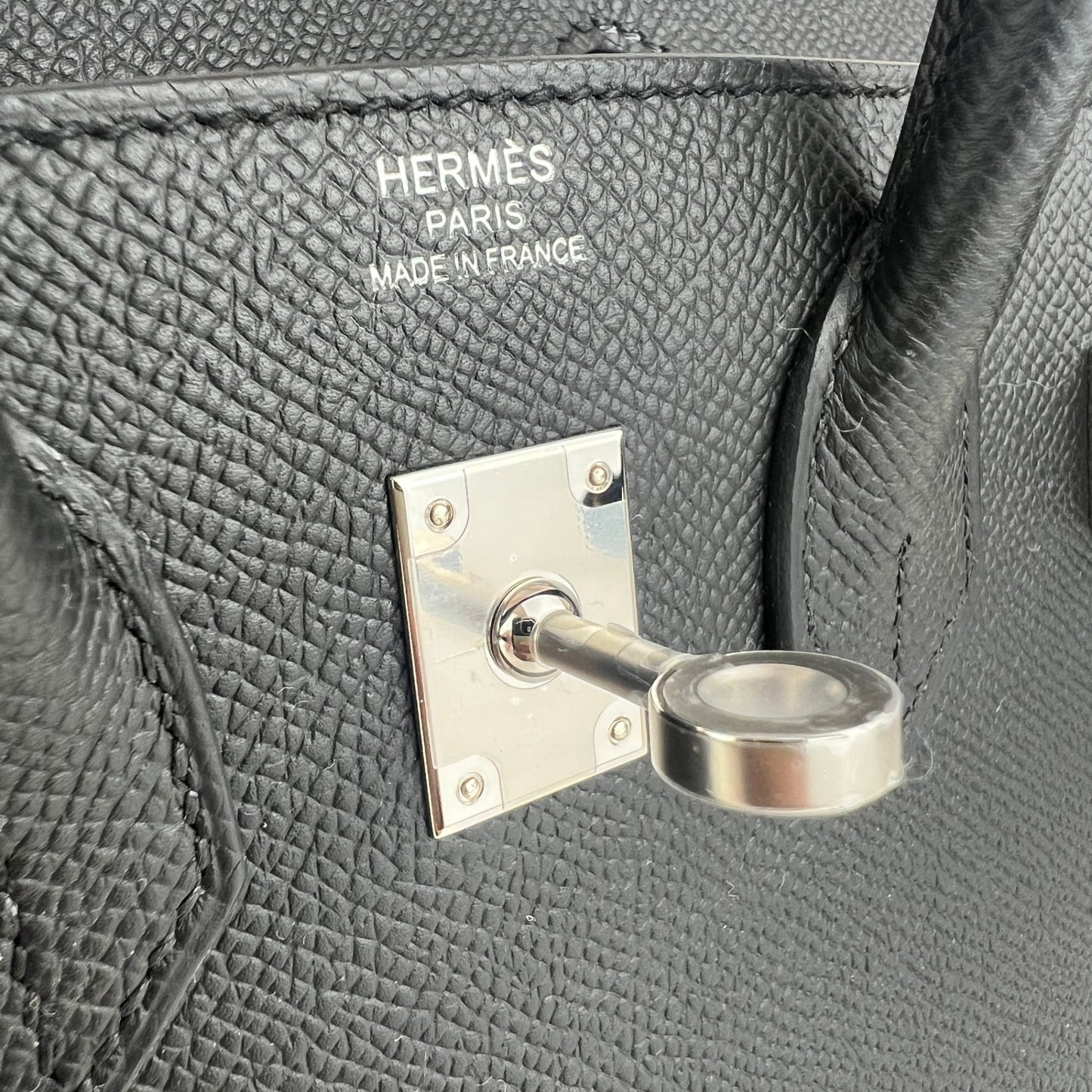 Hermès エルメス Birkin25 sellier バーキン25セリエ Stamp-W W刻印 Epsom エプソン Black ブラック PHW シルバー金具